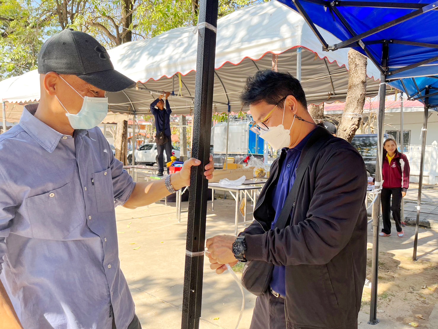 ผนึกกำลังเตรียมงาน “ราตรีเส้นสายลายผ้า” ในงาน “ประเพณีบุญเบิกฟ้าและงานกาชาดประจำปี 2566