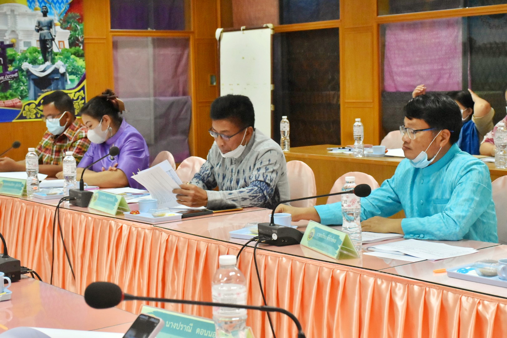 พช.มหาสารคาม จัดประชุมประจำเดือนสำนักงานพัฒนาชุมชนจังหวัดมหาสารคาม ครั้งที่ 1/2566