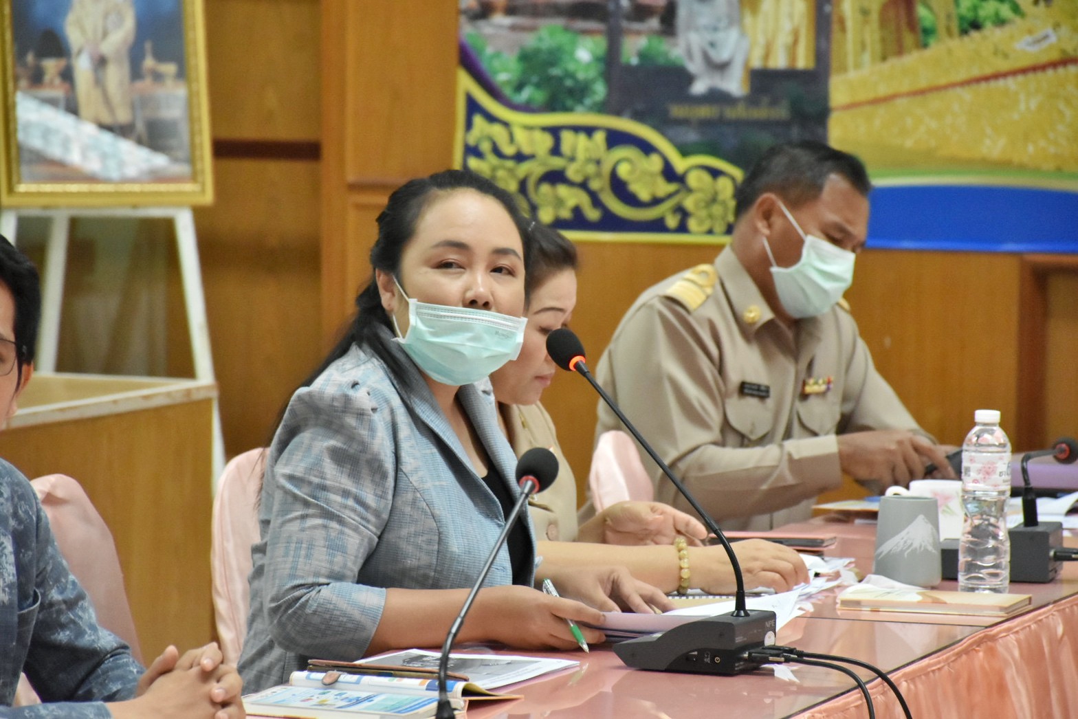 พช.มหาสารคาม ร่วมกับ ภาคี เครือข่าย ประชุมเตรียมความพร้อมการจัดงาน “ราตรีเส้นสายลายผ้า” ในงานประเพณีบุญเบิกฟ้าและงานกาชาดจังหวัดมหาสารคาม ประจำปี 2566
