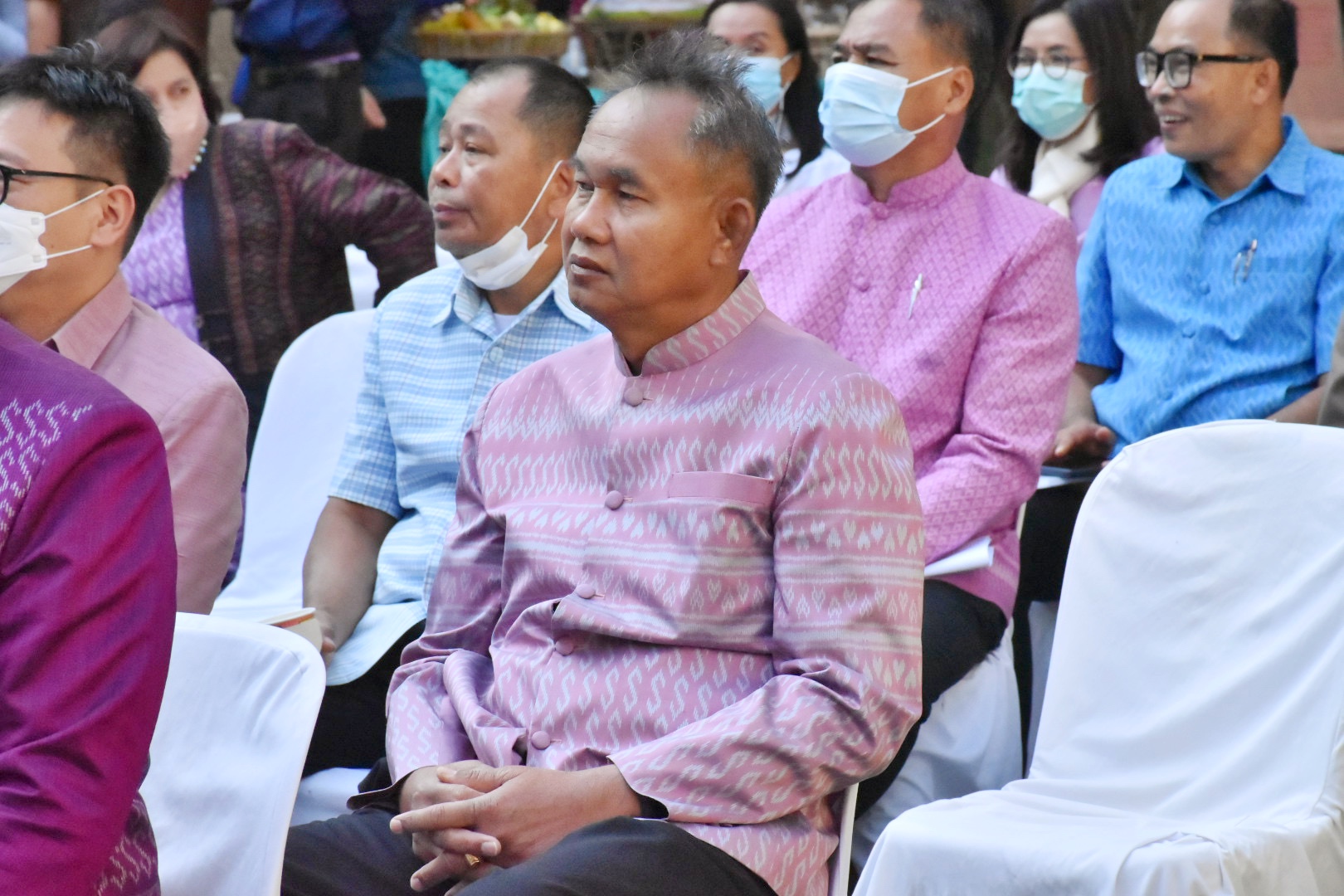 พช.มหาสารคาม ร่วมงานแถลงข่าว “งานประเพณีบุญเบิกฟ้าและงานกาชาดจังหวัดมหาสารคาม” ประจำปี 2566