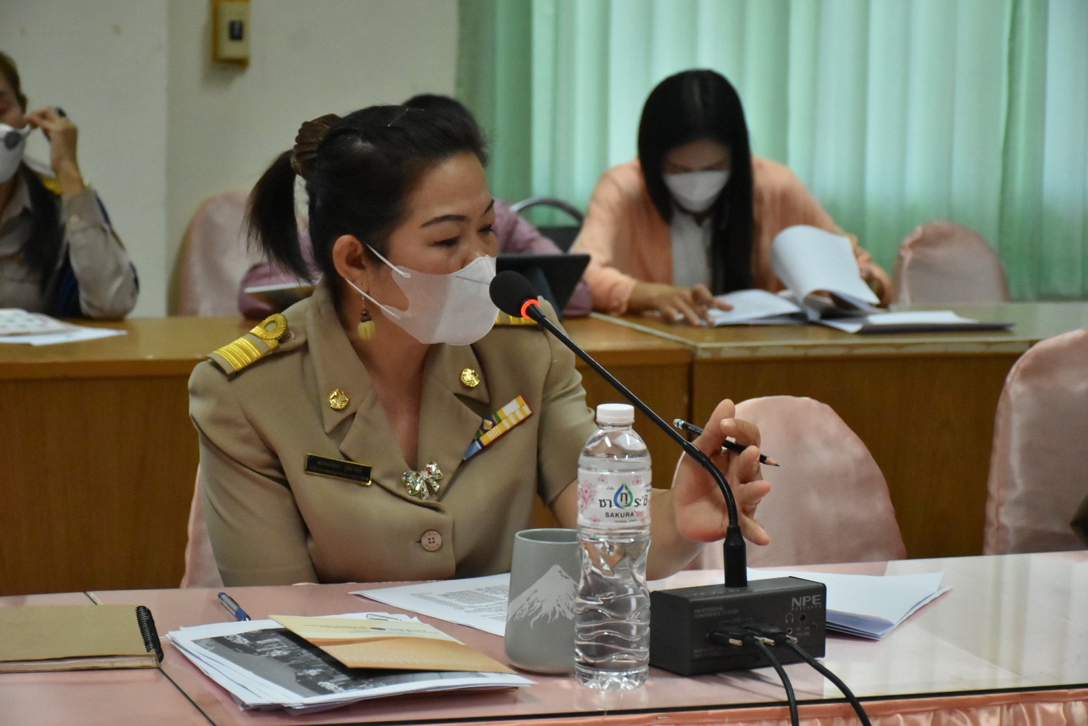 พช.มหาสารคาม ร่วมกับ ภาคี เครือข่าย ประชุมเตรียมความพร้อมการจัดงาน “ราตรีเส้นสายลายผ้า” ในงานประเพณีบุญเบิกฟ้าและงานกาชาดจังหวัดมหาสารคาม ประจำปี 2566