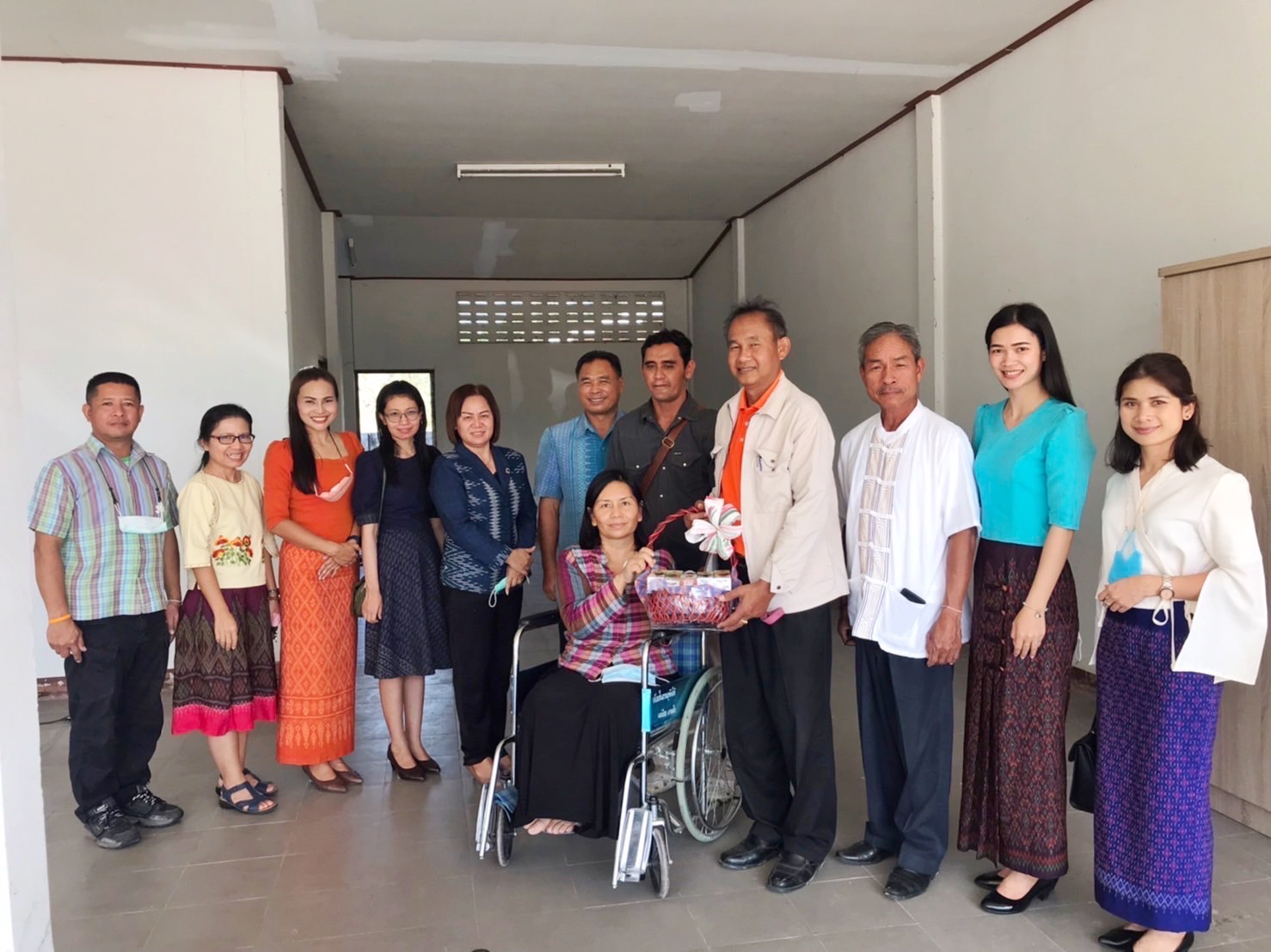 พช.มหาสารคาม เยี่ยมบุคลากรที่ประสบอุบัติเหตุ เพื่อแสดงความห่วงใยและให้กำลังใจแก่บุคลากรในสังกัด