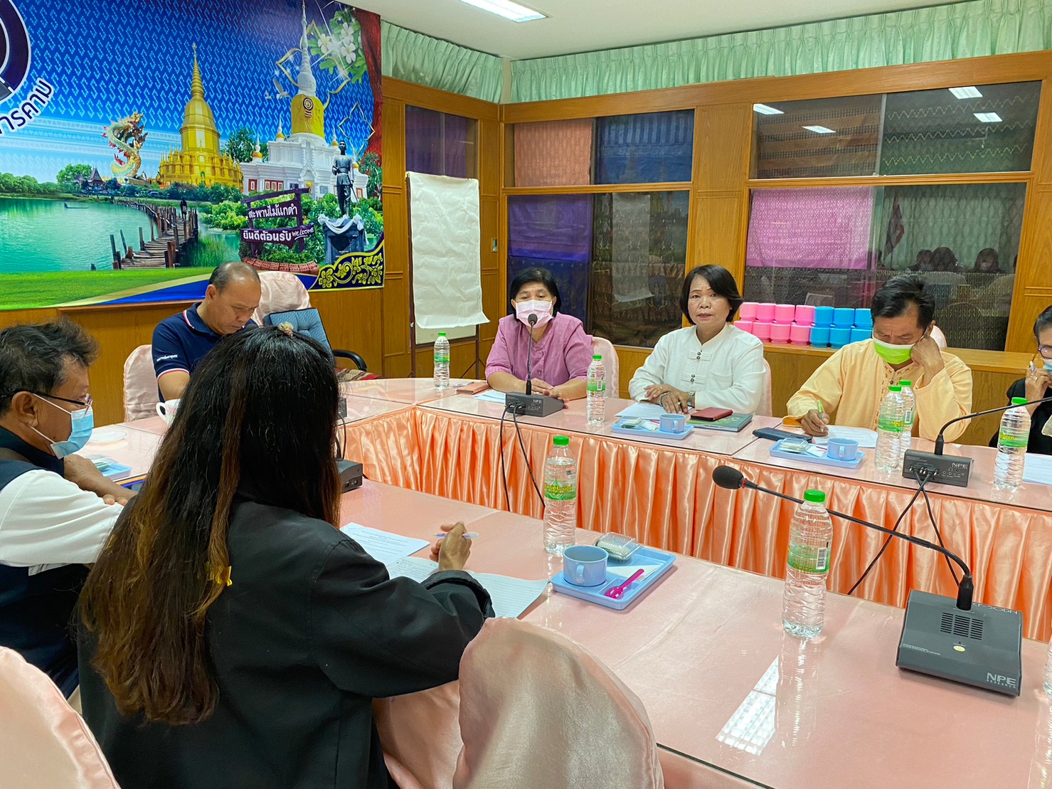 พช.มหาสารคาม จัดประชุมคณะกรรมการชมรมอาสาพัฒนาชุมชน จังหวัดมหาสารคาม เพื่อหารือขับเคลื่อนงาน และกิจกรรมเนื่องในวาระครบรอบ 54 ปี ภายใต้แนวคิด “รวมพลังจิตอาสา ขับเคลื่อนสังคมไทย ด้วยใจพอเพียง”