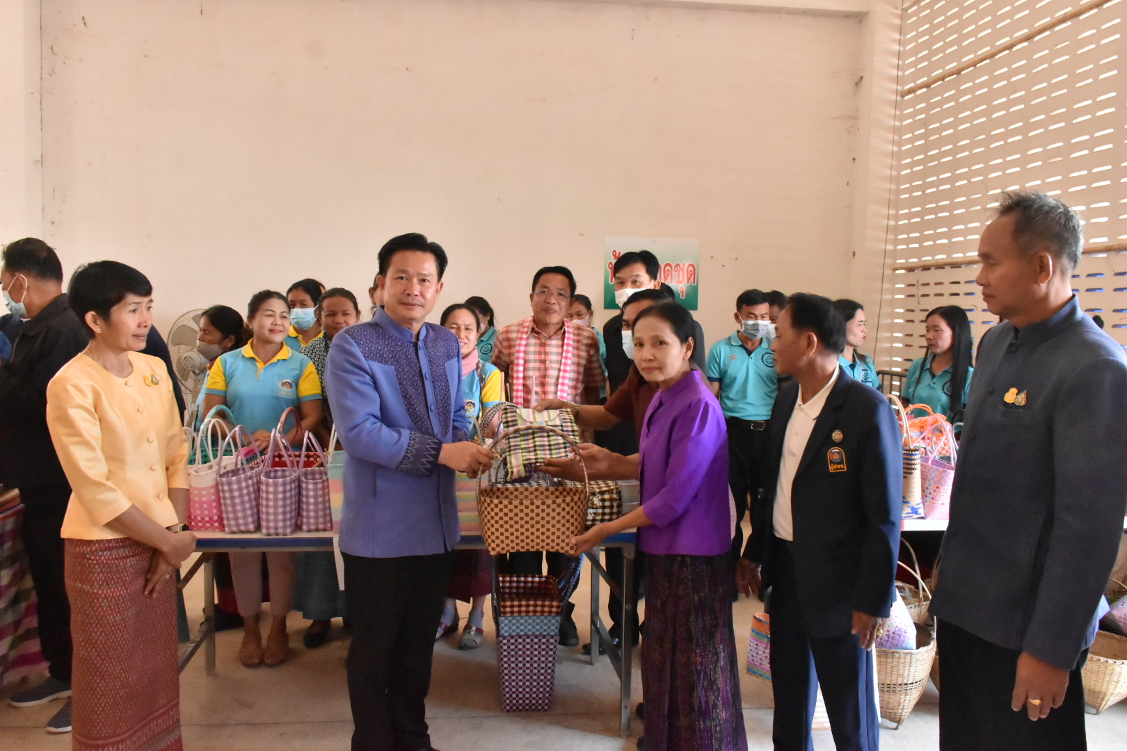 จังหวัดมหาสารคาม รวมพลังผู้นำอาสาพัฒนาชุมชน จัดกิจกรรมเนื่องในวาระครบรอบ 54 ปี โครงการพัฒนาผู้นำอาสาพัฒนาชุมชน ภายใต้แนวคิด “ รวมพลังจิตอาสา ขับเคลื่อนสังคมไทย ด้วยใจพอเพียง ”
