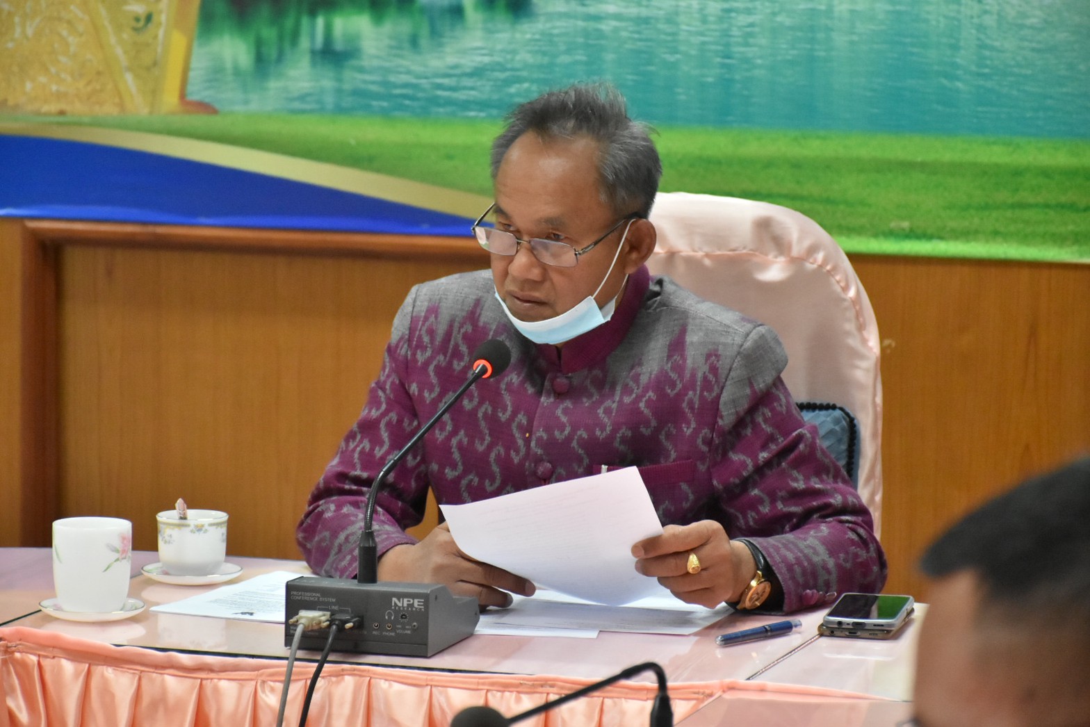 พช.มหาสารคาม จัดประชุมมอบหมายภารกิจการจัดงานราตรีเส้นสายลายผ้า และ การจัดกิจกรรมเนื่องในวาระครบรอบ 54 ปี โครงการพัฒนาผู้นำอาสาพัฒนาชุมชน ประจำปี 2566