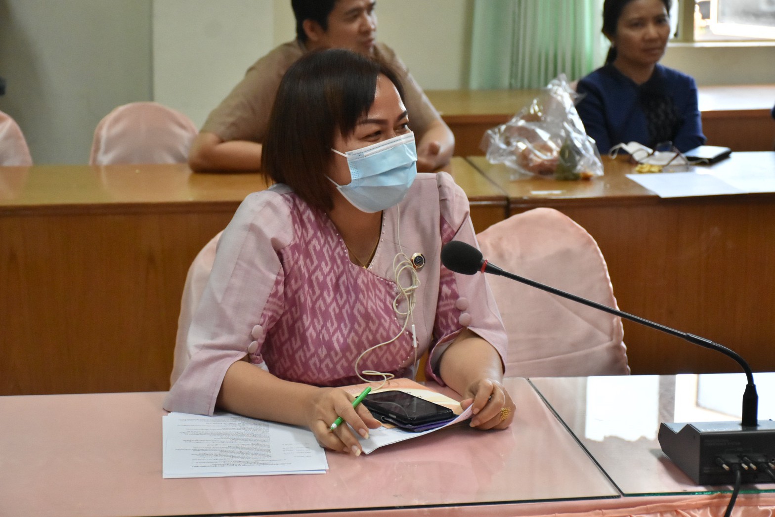พช.มหาสารคาม จัดประชุมมอบหมายภารกิจการจัดงานราตรีเส้นสายลายผ้า และ การจัดกิจกรรมเนื่องในวาระครบรอบ 54 ปี โครงการพัฒนาผู้นำอาสาพัฒนาชุมชน ประจำปี 2566