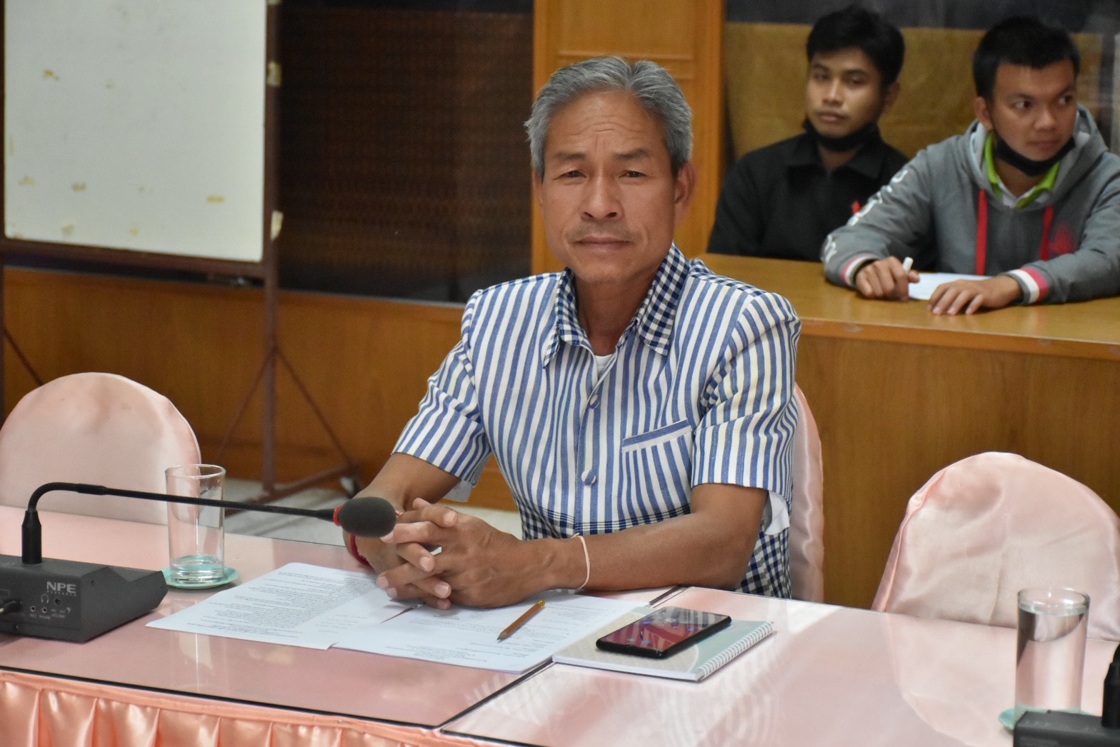 พช.มหาสารคาม จัดประชุมมอบหมายภารกิจการจัดงานราตรีเส้นสายลายผ้า และ การจัดกิจกรรมเนื่องในวาระครบรอบ 54 ปี โครงการพัฒนาผู้นำอาสาพัฒนาชุมชน ประจำปี 2566