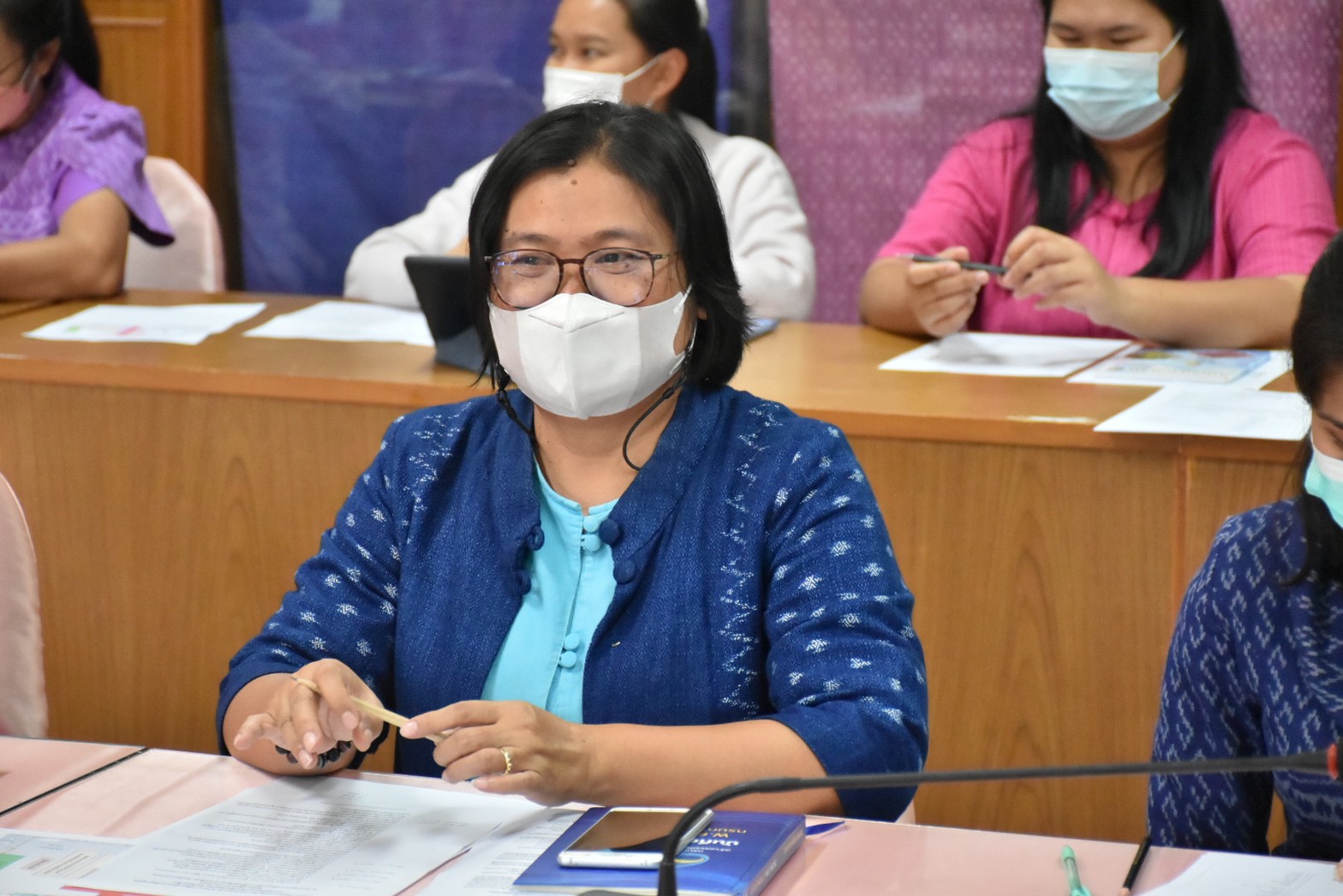 พช.มหาสารคาม จัดประชุมมอบหมายภารกิจการจัดงานราตรีเส้นสายลายผ้า และ การจัดกิจกรรมเนื่องในวาระครบรอบ 54 ปี โครงการพัฒนาผู้นำอาสาพัฒนาชุมชน ประจำปี 2566