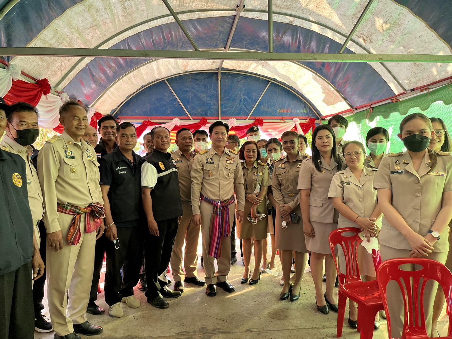 จังหวัดมหาสารคาม มอบบ้านโครงการบ้านห่วงใยจากใจ GLO (สำนักงานสลากกินแบ่งรัฐบาล) ประจำปี 2565 ให้แก่ครัวเรือนเป้าหมาย อำเภอยางสีสุราช