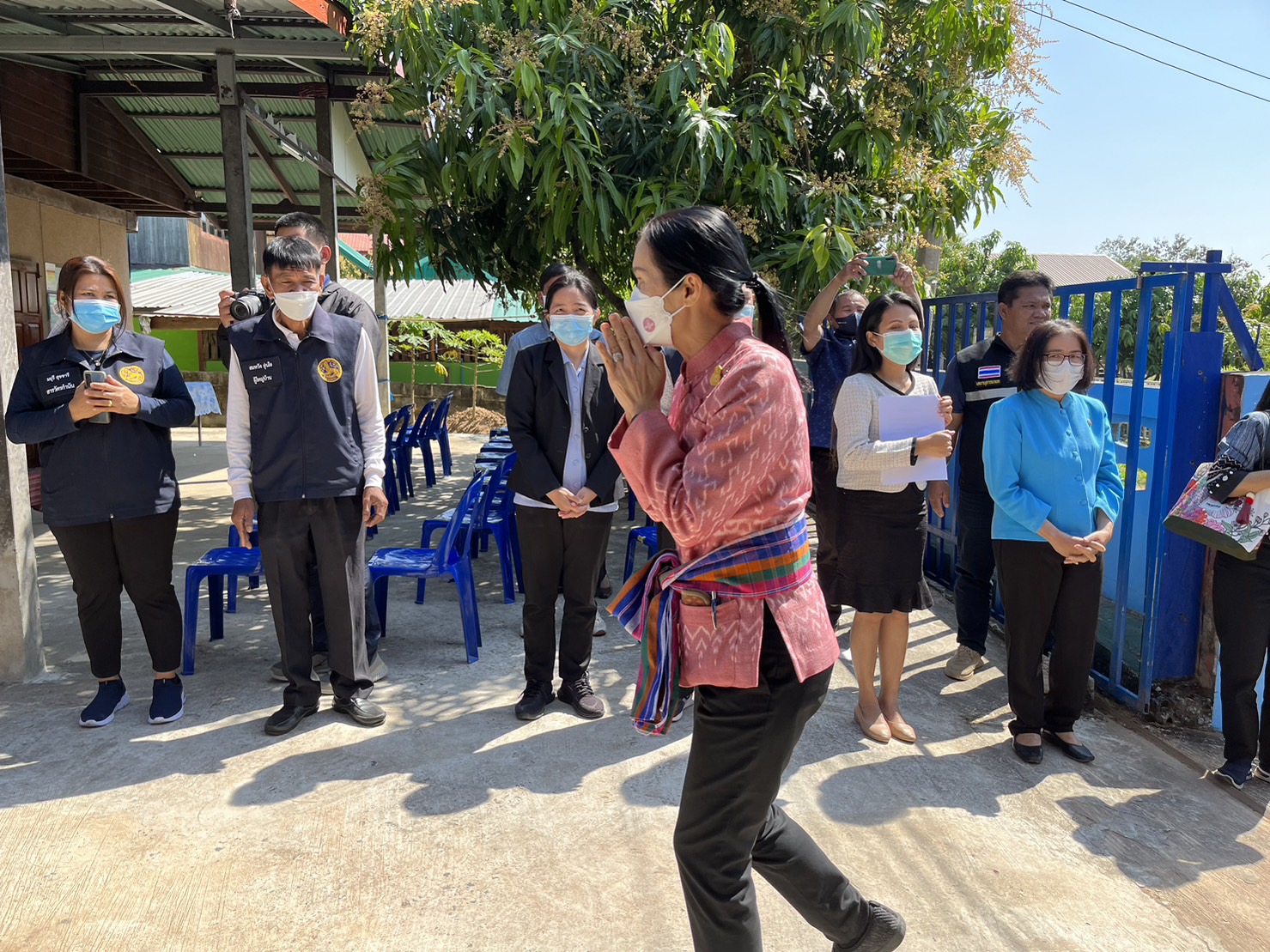 ผู้ตรวจราชการกระทรวงมหาดไทย (นางสาวสิริมา วัฒโน) และคณะฯ ลงพื้นที่ตรวจราชการ เพื่อติดตามงานตามนโยบายรัฐบาลและภารกิจสำคัญของกระทรวงมหาดไทย ในพื้นที่จังหวัดมหาสารคาม