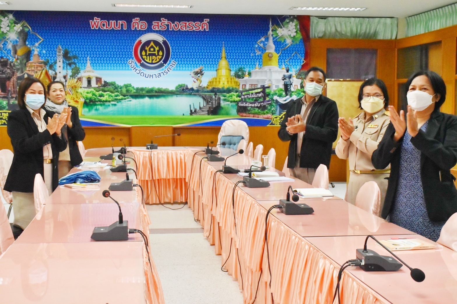 พช.มหาสารคาม ร่วมประชุมกรมการพัฒนาชุมชน ประจำเดือนมกราคม 2566 ผ่านระบบการประชุมทางไกล ขับเคลื่อนงานภารกิจสำคัญของกรมการพัฒนาชุมชน