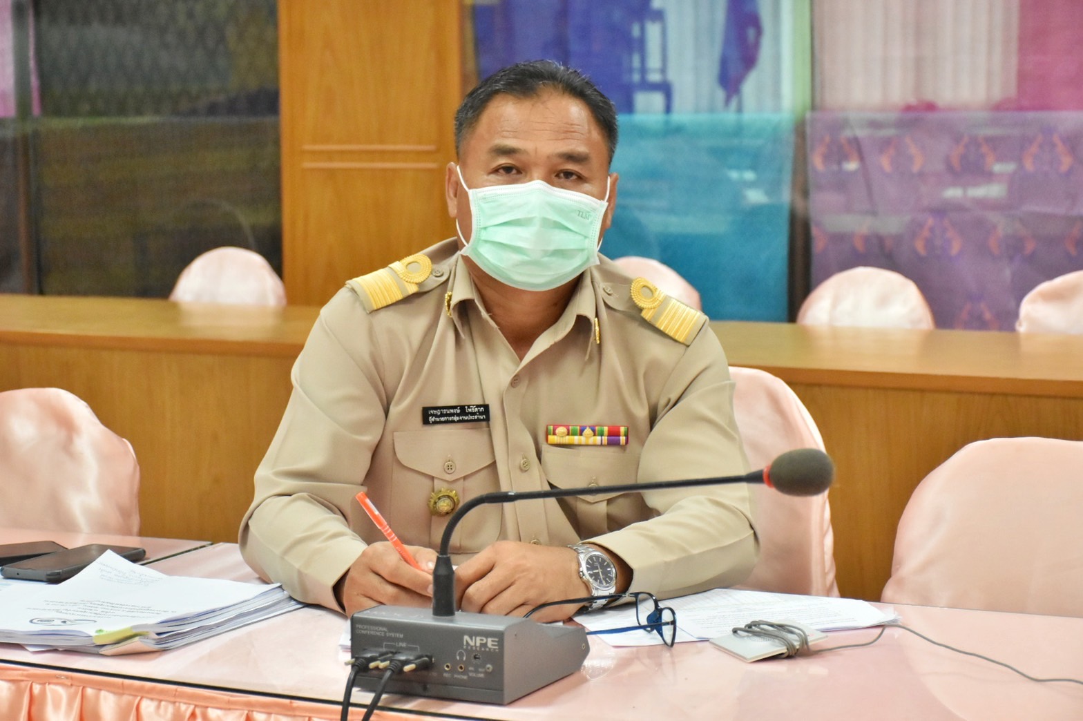 พช.มหาสารคาม ร่วมประชุมชี้แจง เร่งรัด กำกับ ติดตาม การดำเนินงานกองทุนพัฒนาบทบาทสตรี ผ่านระบบวีดิทัศน์ทางไกล (Video Conference)