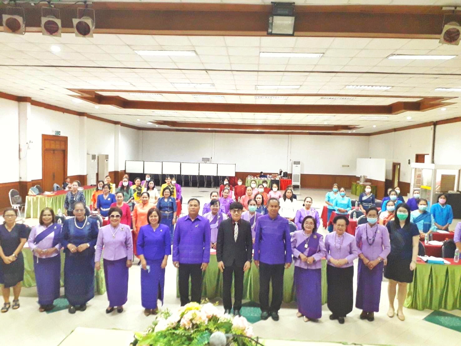 สำนักงานเลขานุการคณะอนุกรรมการบริหารกองทุนพัฒนาบทบาทสตรีจังหวัดมหาสารคาม ดำเนินโครงการเพิ่มประสิทธิภาพการปฏิบัติงานกองทุนพัฒนาบทบาทสตรีแก่กลไกการขับเคลื่อนกองทุนพัฒนาบทบาทสตรีระดับจังหวัด