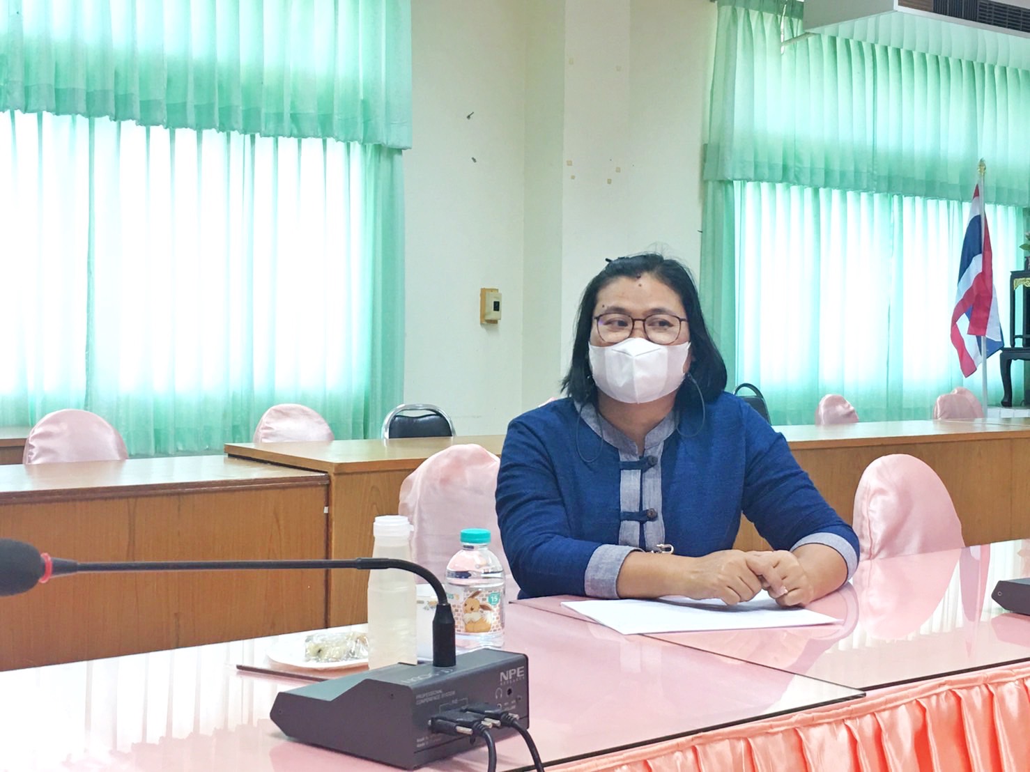 พช.มหาสารคาม เข้าร่วมการประชุมชี้แจงแนวทางการดำเนินงาน โครงการพัฒนาชุมชนใสสะอาดประจำปีงบประมาณ พ.ศ. 2566