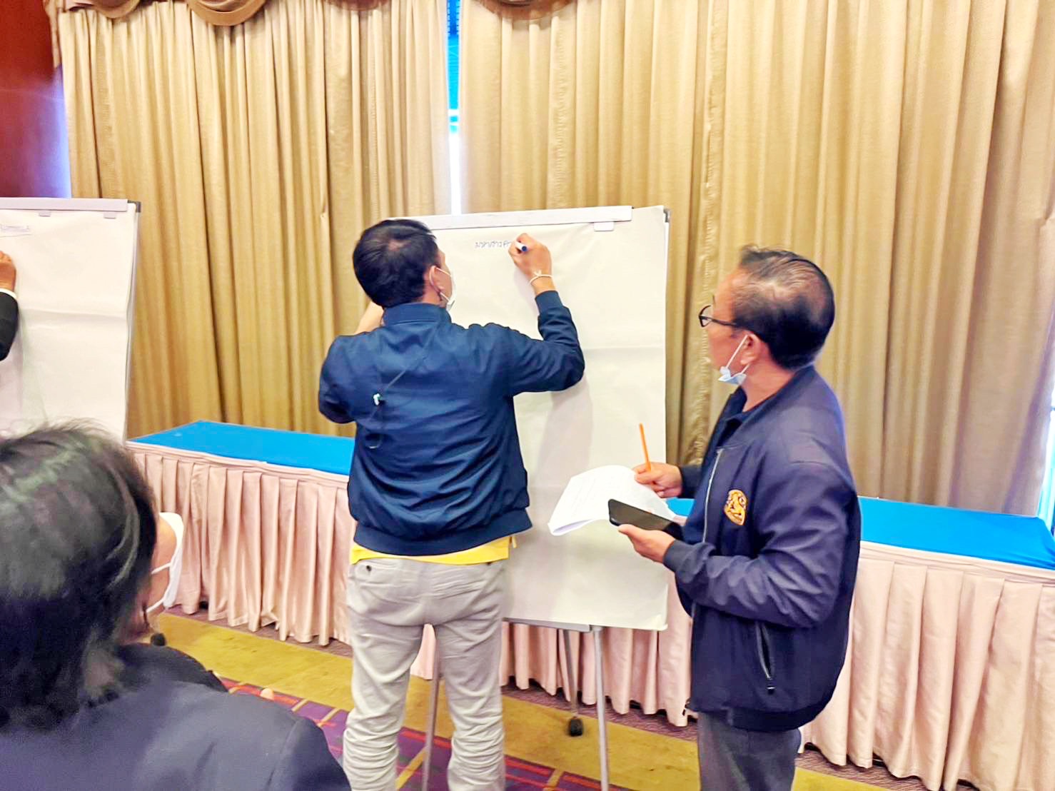 พช.มหาสารคาม ร่วมโครงการประชุมเชิงปฏิบัติการตามแนวทางการขับเคลื่อนงานป้องกันยาเสพติดในหมู่บ้าน/ชุมชน ในพื้นที่ภาคตะวันออกเฉียงเหนือตอนบน
