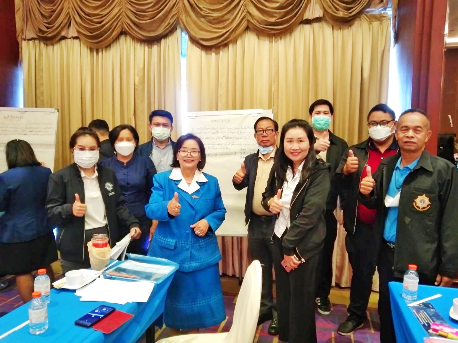 พช.มหาสารคาม ร่วมโครงการประชุมเชิงปฏิบัติการตามแนวทางการขับเคลื่อนงานป้องกันยาเสพติดในหมู่บ้าน/ชุมชน ในพื้นที่ภาคตะวันออกเฉียงเหนือตอนบน