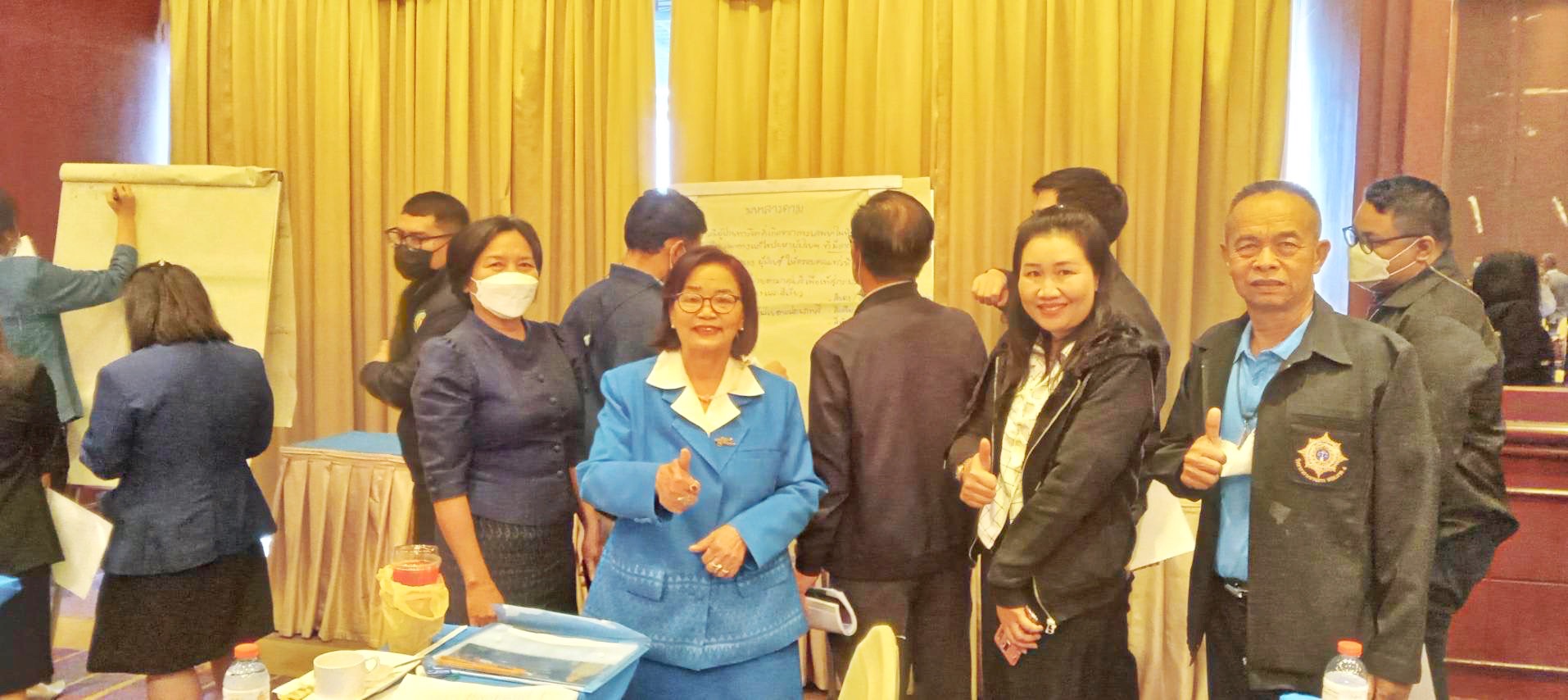 พช.มหาสารคาม ร่วมโครงการประชุมเชิงปฏิบัติการตามแนวทางการขับเคลื่อนงานป้องกันยาเสพติดในหมู่บ้าน/ชุมชน ในพื้นที่ภาคตะวันออกเฉียงเหนือตอนบน