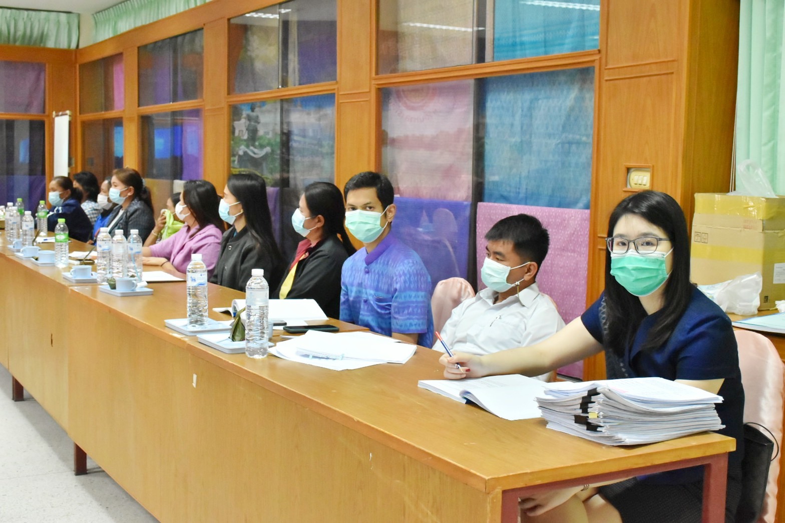 พช.มหาสารคาม จัดประชุมคณะอนุกรรมการบริหารกองทุนพัฒนาบทบาทสตรีระดับจังหวัดมหาสารคามครั้งที่ 1/2566