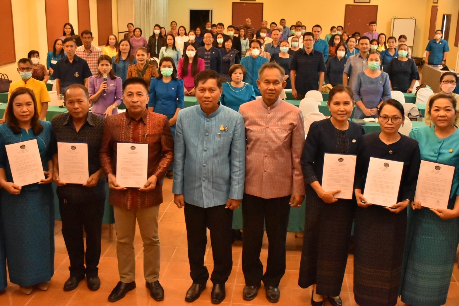 พช.มหาสารคาม จัดประชุมเชิงปฏิบัติการการดำเนินงานตามมาตรการปรับปรุงประสิทธิภาพในการปฏิบัติราชการ ประจำปีงบประมาณ พ.ศ. 2566