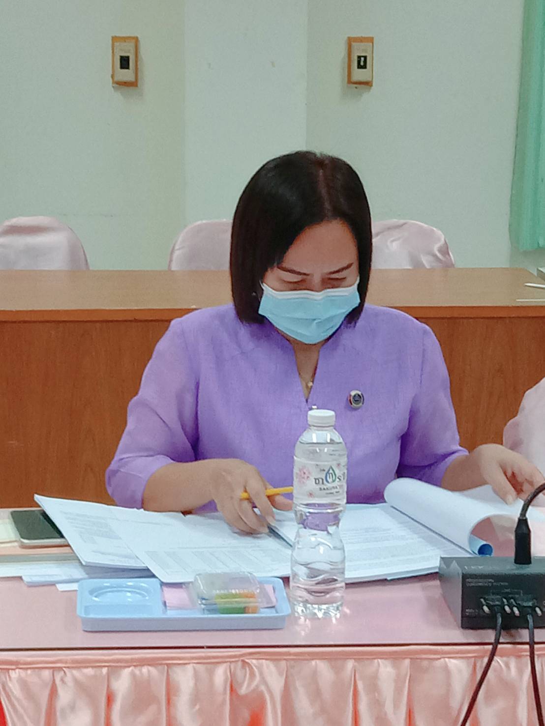พช.มหาสารคาม จัดประชุมคณะกรรมการบริหารกองทุนพัฒนาเด็กชนบทจังหวัดมหาสารคาม