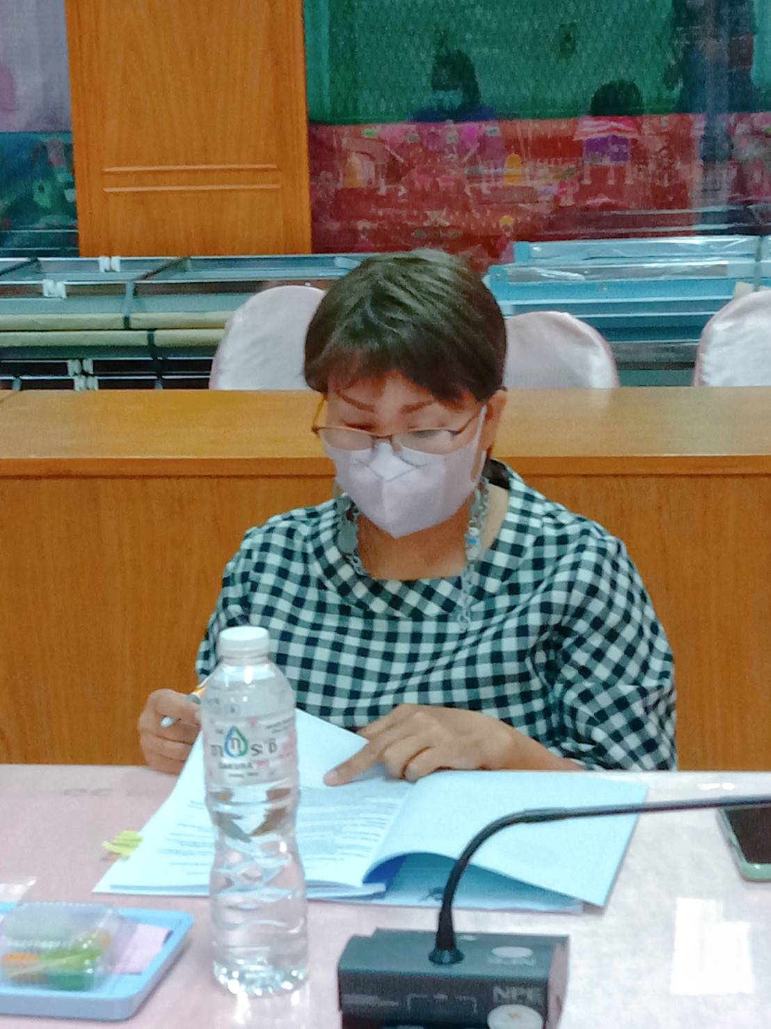 พช.มหาสารคาม จัดประชุมคณะกรรมการบริหารกองทุนพัฒนาเด็กชนบทจังหวัดมหาสารคาม