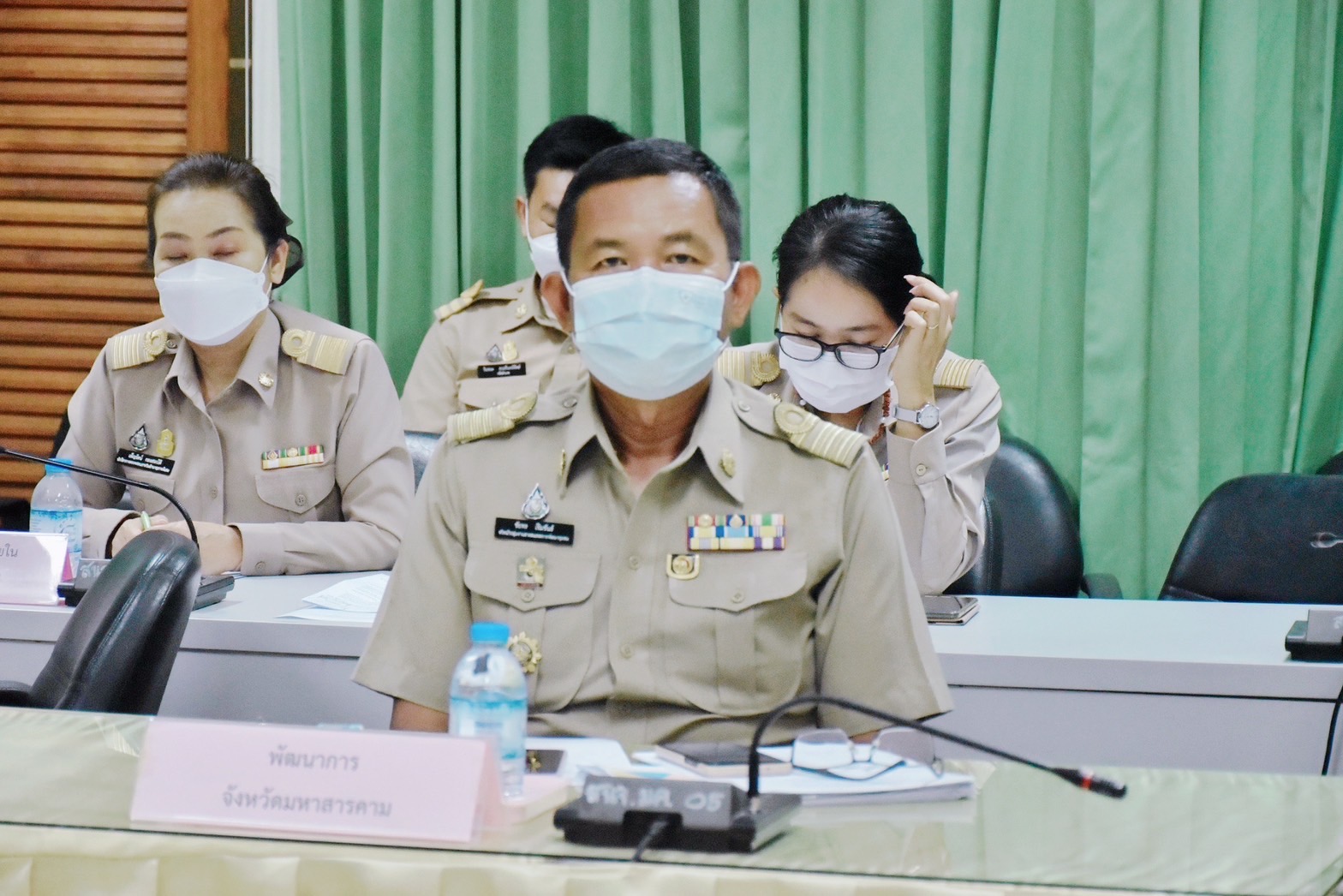 พช.มหาสารคาม ร่วมประชุมขับเคลื่อนและติดตาม นโยบายของรัฐบาลและภารกิจสำคัญของสำนักงานปลัดกระทรวงมหาดไทยประจำปีงบประมาณ พ.ศ. 2566 (เดือนกุมภาพันธ์ 2566) ผ่านระบบวีดิทัศน์ทางไกล (VCS)