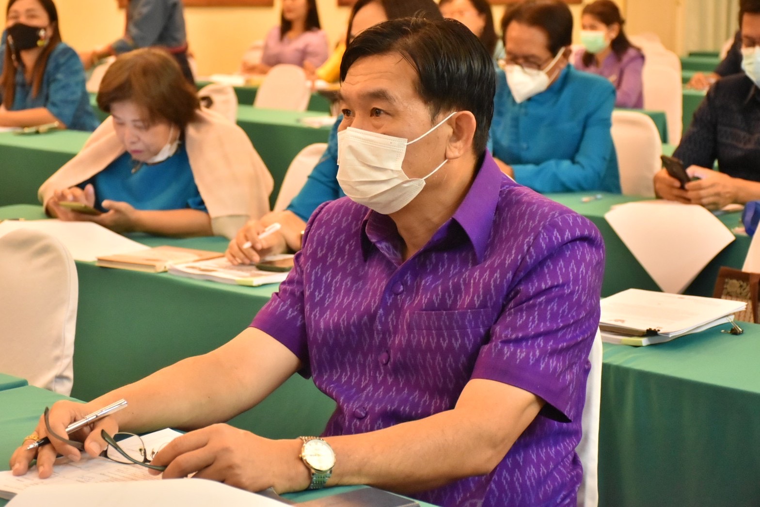 พช.มหาสารคาม จัดประชุมเชิงปฏิบัติการการดำเนินงานตามมาตรการปรับปรุงประสิทธิภาพในการปฏิบัติราชการ ประจำปีงบประมาณ พ.ศ. 2566