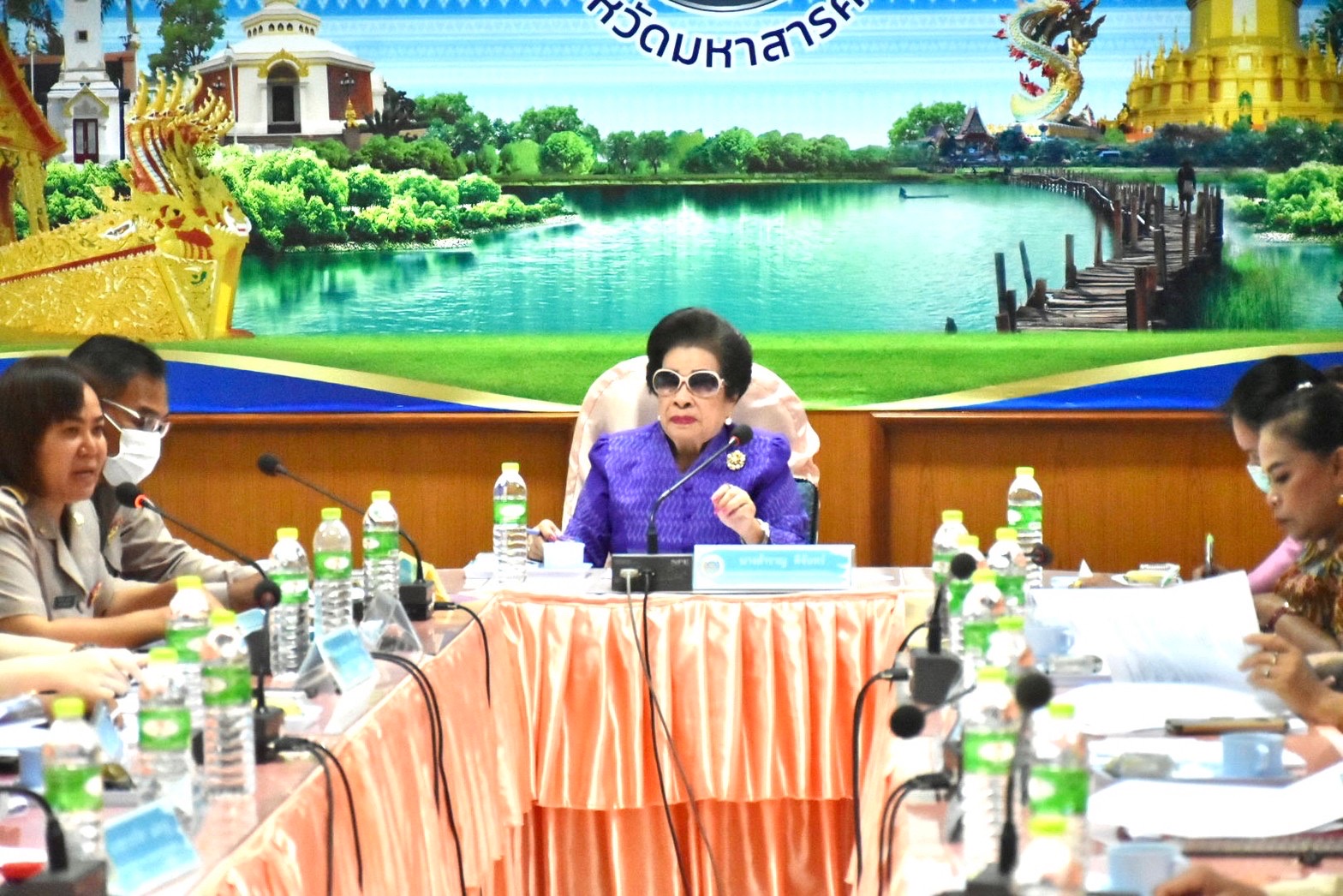 พช.มหาสารคาม จัดประชุมคณะทำงานขับเคลื่อนกองทุนพัฒนาบทบาทสตรีจังหวัดมหาสารคาม ครั้งที่ 2/2566