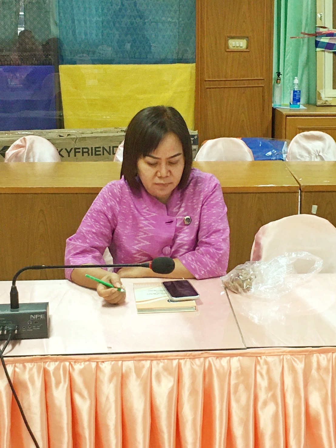 พช.มหาสารคาม ประชุมชี้แจ้งความก้าวหน้าการขับเคลื่อนการดำเนินงานโครงการพัฒนาชุมชนใสสะอาด ประจำปีงบประมาณ พ.ศ.2566