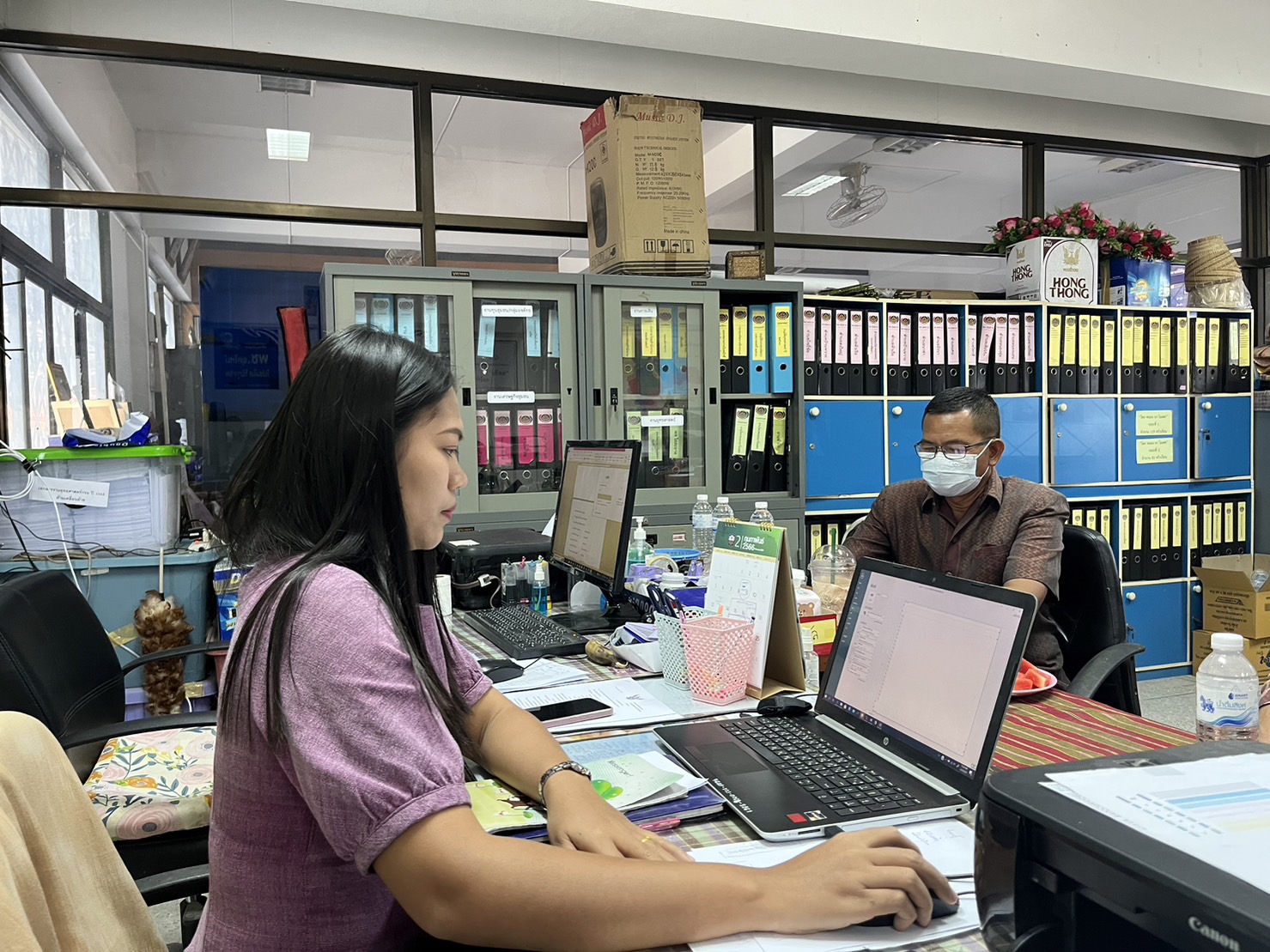 พช.มหาสารคาม ติดตามสนับสนุนการบริหารการจัดเก็บข้อมูลความจำเป็นพื้นฐาน (จปฐ.) ประจำปี 2566 ณ พื้นที่อำเภอวาปีปทุม
