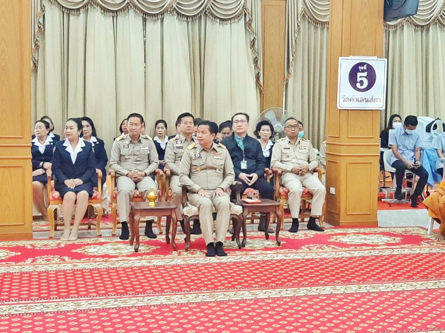 พช.มหาสารคาม เข้าร่วมกิจกรรมโครงการคลินิกจักษุศัลยกรรมเคลื่อนที่สภากาชาดไทย ในสมเด็จพระเทพรัตราชสุดาฯ สยามบรมราชกุมารี