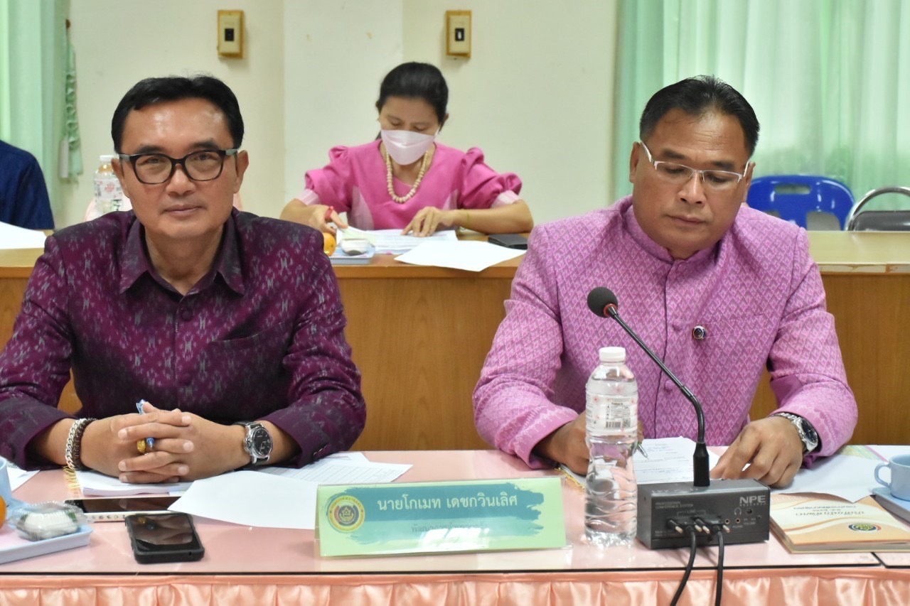 พช.มหาสารคาม จัดประชุมประจำเดือนสำนักงานพัฒนาชุมชนจังหวัดมหาสารคาม ครั้งที่ 2/2566
