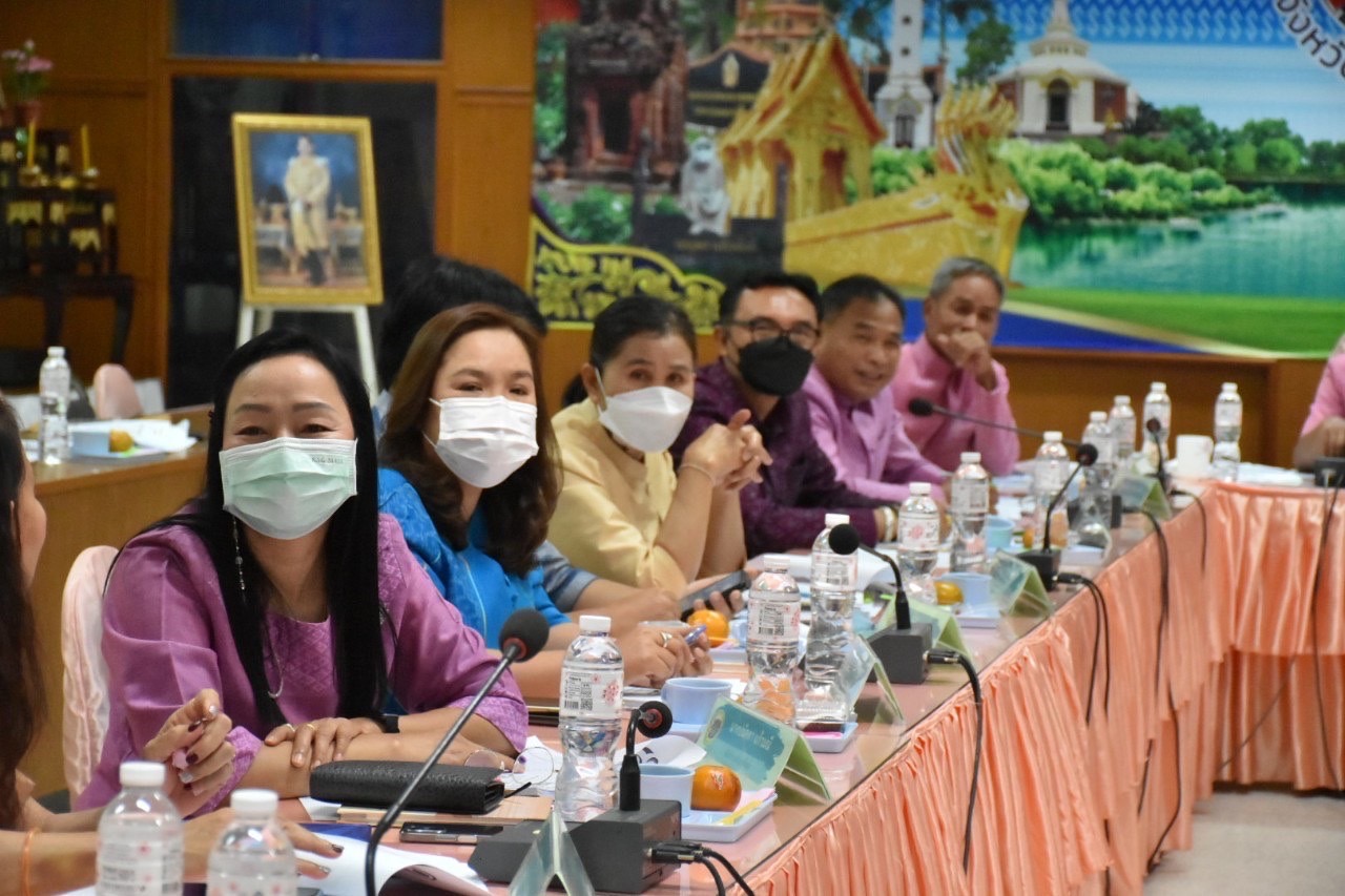 พช.มหาสารคาม จัดประชุมประจำเดือนสำนักงานพัฒนาชุมชนจังหวัดมหาสารคาม ครั้งที่ 2/2566