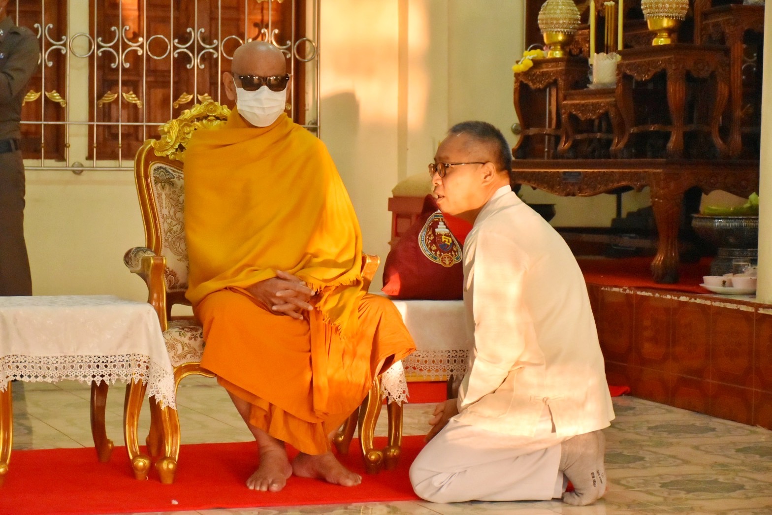 พช.มหาสารคาม ร่วมพิธีทำบุญตักบาตร เนื่องในวันมาฆบูชา ประจำปีพุทธศักราช 2566