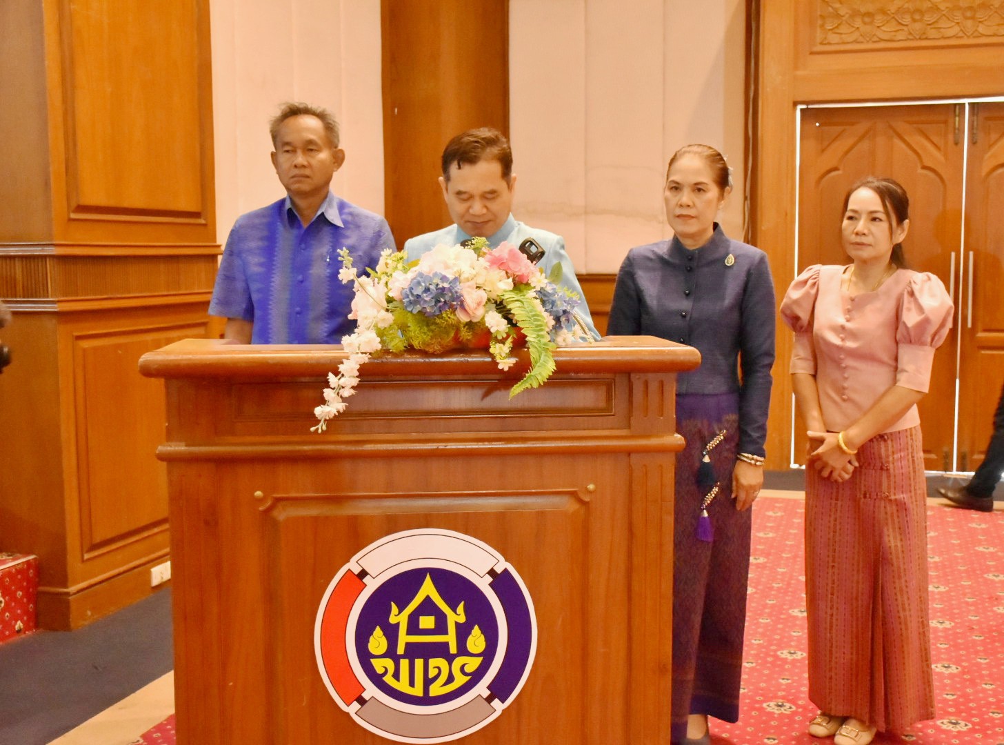 พช.มหาสารคาม เข้าร่วมจัดกิจกรรมมหกรรมการออมลดความเหลื่อมล้ำ (ระดับภูมิภาค) เขตตรวจราชการที่ 12 เนื่องในวาระครบรอบ 49 ปี วันคล้ายวันก่อตั้งกลุ่มออมทรัพย์เพื่อการผลิต