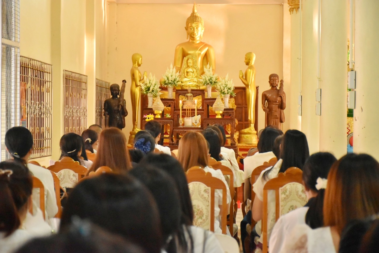พช.มหาสารคาม ร่วมพิธีทำบุญตักบาตร เนื่องในวันมาฆบูชา ประจำปีพุทธศักราช 2566
