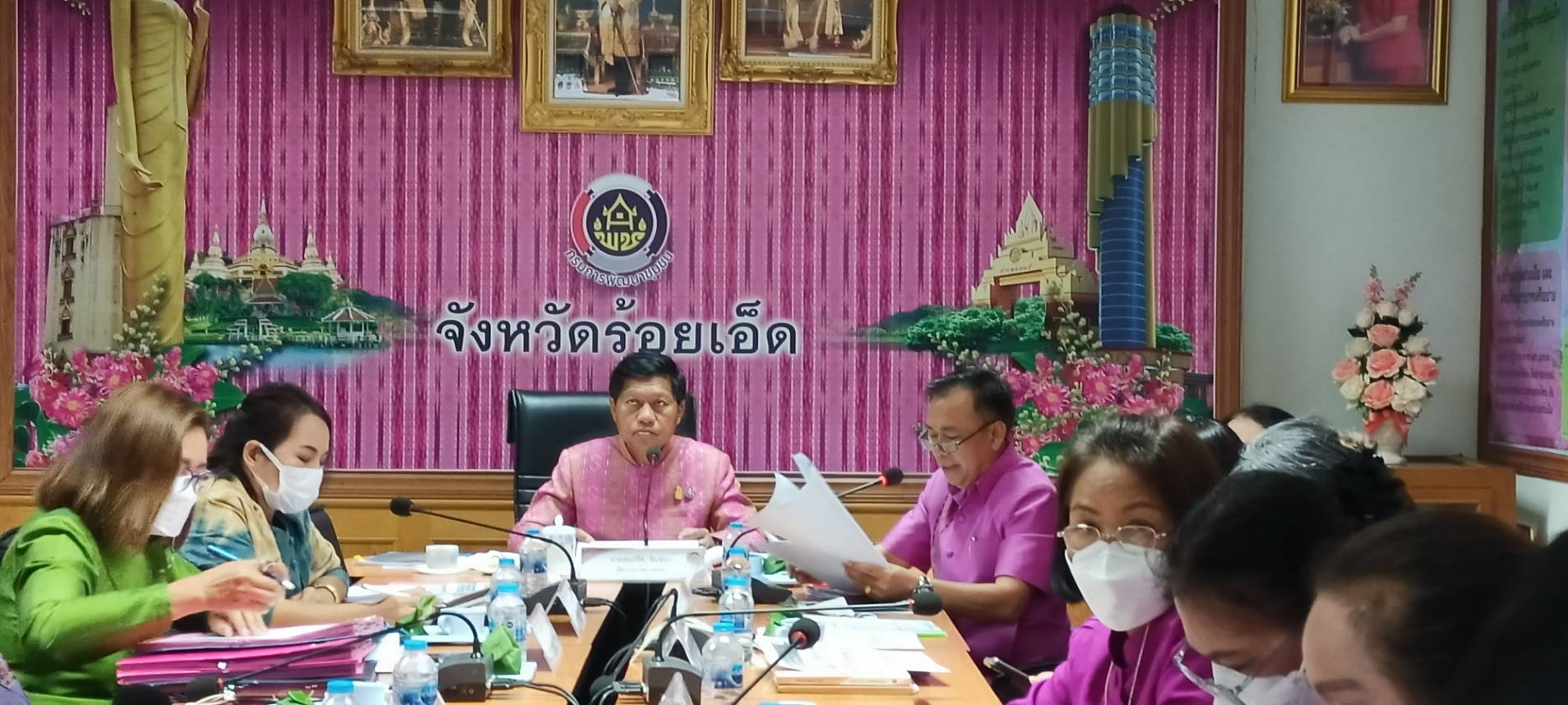 พช.มหาสารคาม ร่วมประชุมเชิงปฏิบัติการตรวจติดตามผลการดำเนินงานของหน่วยรับตรวจรายไตรมาส ครั้งที่ 2/2566 ผ่านระบบประชุมออนไลน์ Zoom Cloud Meetings