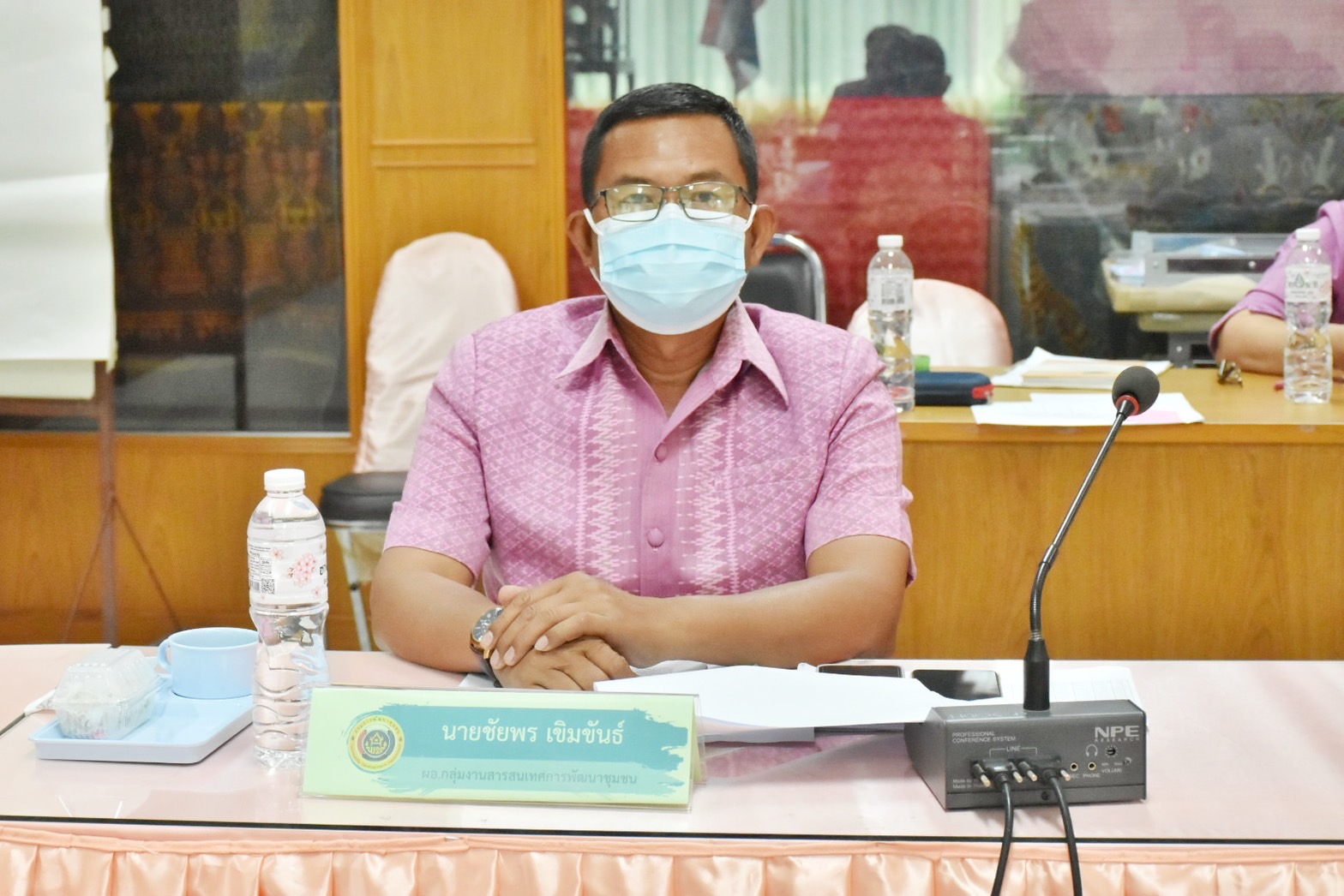 พช.มหาสารคาม จัดประชุมประจำเดือนสำนักงานพัฒนาชุมชนจังหวัดมหาสารคาม ครั้งที่ 3/2566
