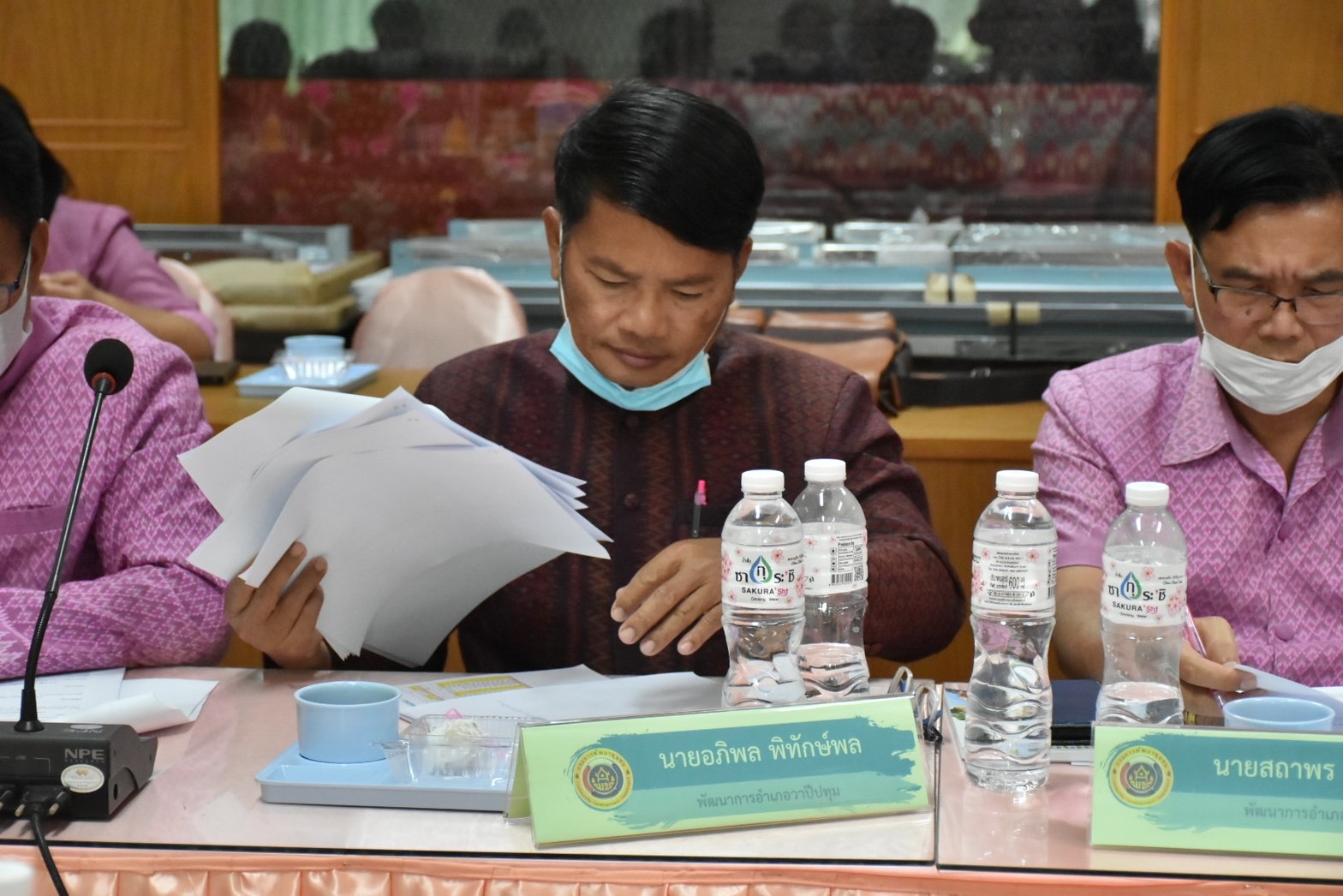 พช.มหาสารคาม จัดประชุมประจำเดือนสำนักงานพัฒนาชุมชนจังหวัดมหาสารคาม ครั้งที่ 3/2566
