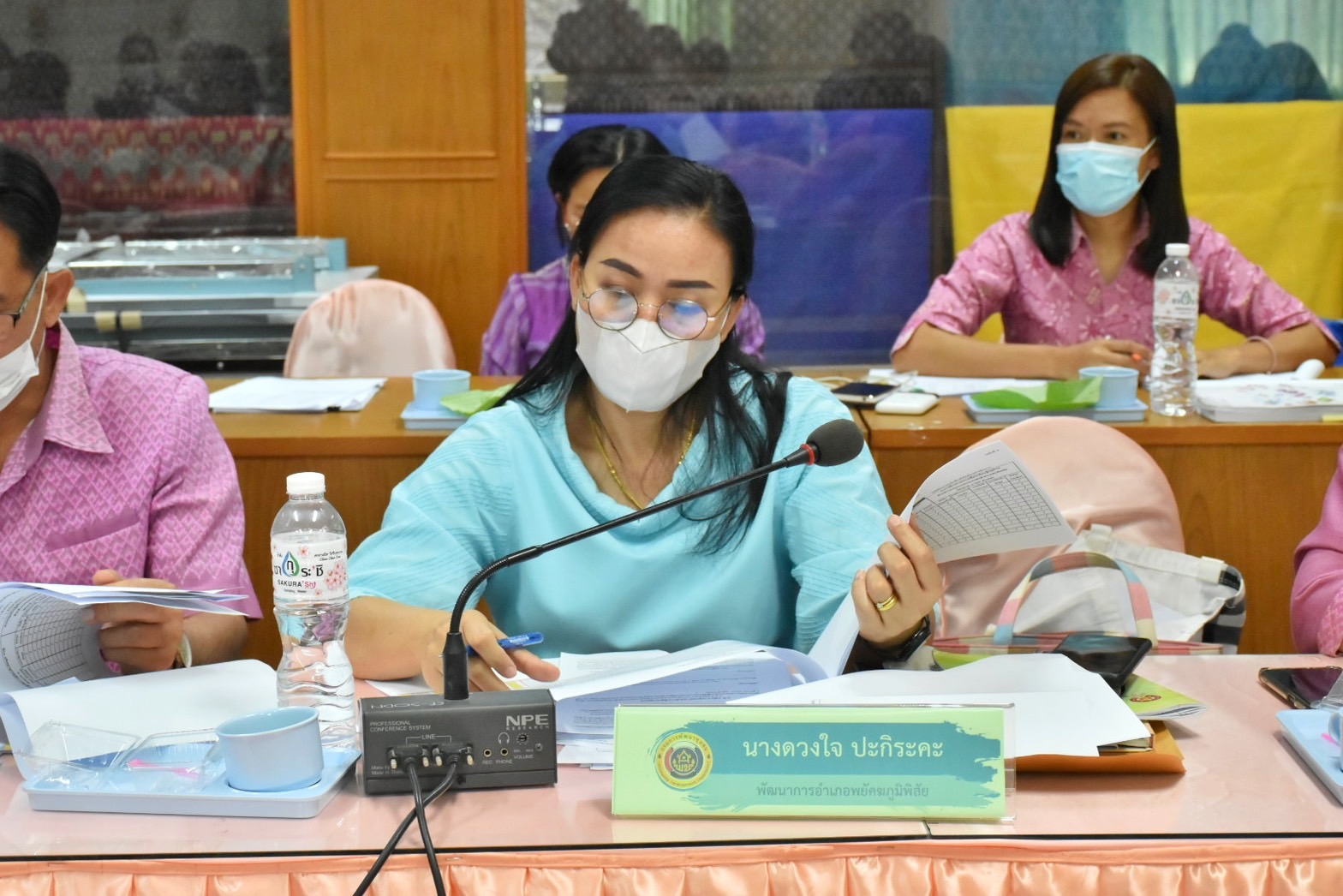 พช.มหาสารคาม จัดประชุมประจำเดือนสำนักงานพัฒนาชุมชนจังหวัดมหาสารคาม ครั้งที่ 3/2566