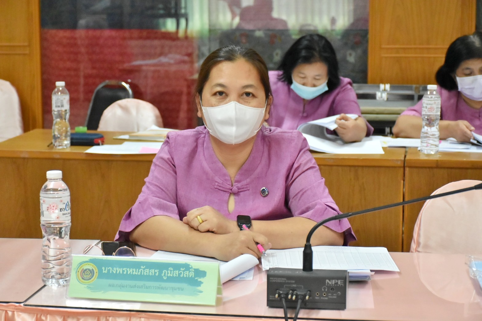 พช.มหาสารคาม จัดประชุมประจำเดือนสำนักงานพัฒนาชุมชนจังหวัดมหาสารคาม ครั้งที่ 3/2566