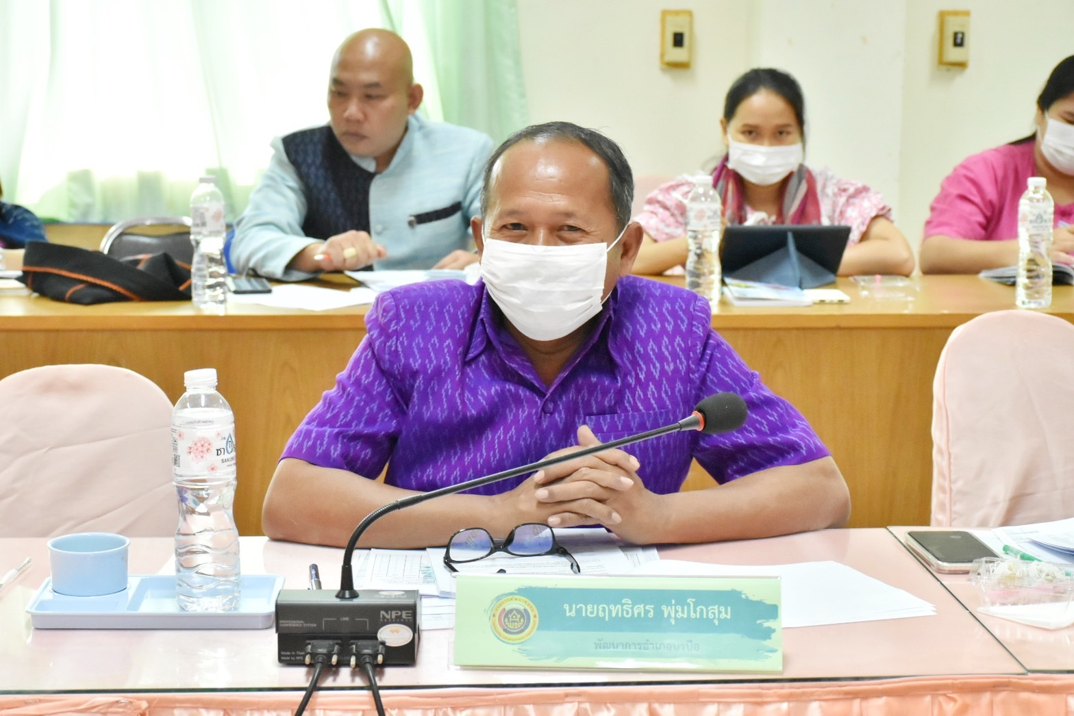 พช.มหาสารคาม จัดประชุมประจำเดือนสำนักงานพัฒนาชุมชนจังหวัดมหาสารคาม ครั้งที่ 3/2566