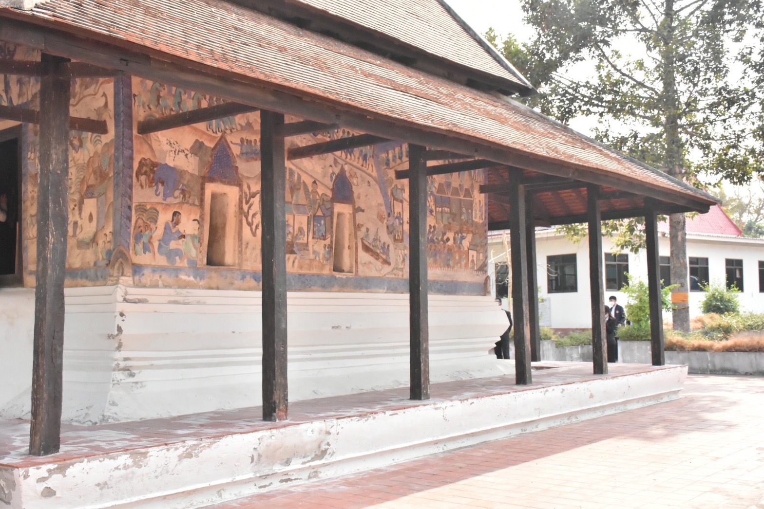 ผู้ตรวจราชการสำนักนายกรัฐมนตรี และคณะผู้ตรวจราชการกระทรวง เขต 12 ตรวจเยี่ยมการบริหารจัดการในพื้นที่ท่องเที่ยวเชิงสร้างสรรค์ และวัฒนธรรมในพื้นที่จังหวัดมหาสารคาม
