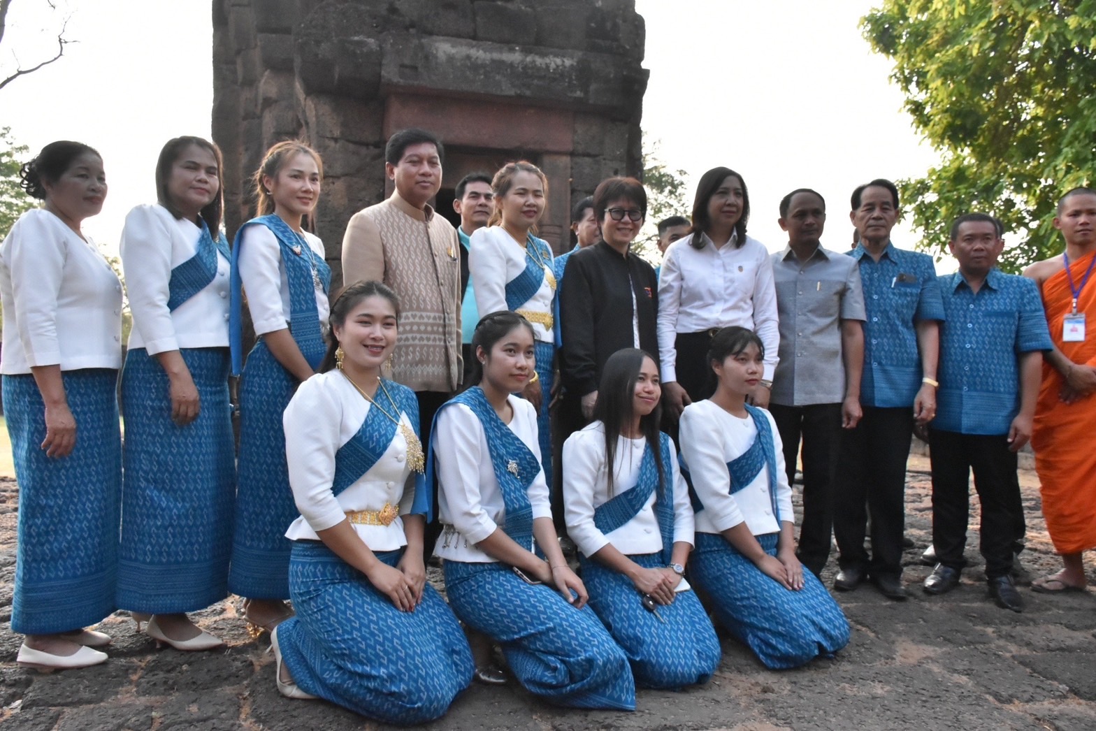 ผู้ตรวจราชการสำนักนายกรัฐมนตรี และคณะผู้ตรวจราชการกระทรวง เขต 12 ตรวจเยี่ยมการบริหารจัดการในพื้นที่ท่องเที่ยวเชิงสร้างสรรค์ และวัฒนธรรมในพื้นที่จังหวัดมหาสารคาม