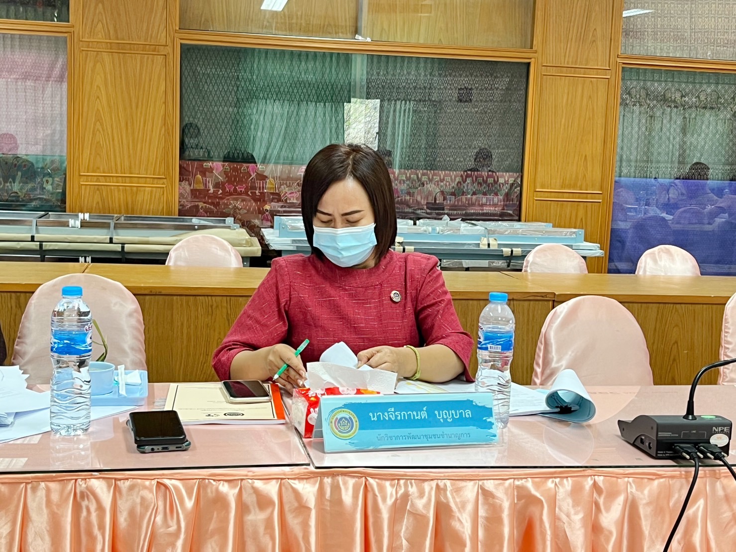 พช.มหาสารคาม จัดประชุมคณะอนุกรรมการบริหารกองทุนพัฒนาบทบาทสตรีระดับจังหวัดมหาสารคามครั้งที่ 3/2566