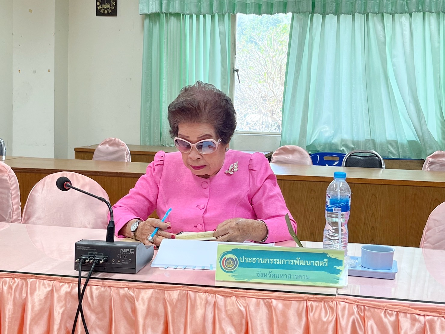 พช.มหาสารคาม จัดประชุมคณะอนุกรรมการบริหารกองทุนพัฒนาบทบาทสตรีระดับจังหวัดมหาสารคามครั้งที่ 3/2566