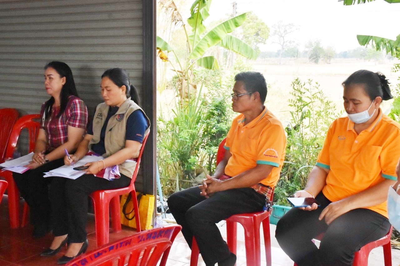 กรมการพัฒนาชุมชน ดำเนินโครงการเสริมสร้างศักยภาพกองทุนชุมชนเพื่อการเข้าถึงแหล่งทุนของประชาชนในชุมชน พื้นที่จังหวัดมหาสารคาม