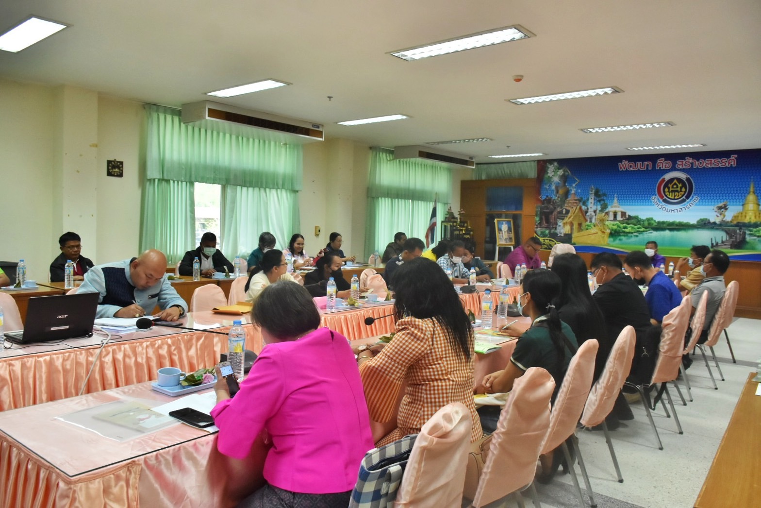 พช.มหาสารคาม จัดโครงการประชุมเชิงปฏิบัติการสร้างทีมขับเคลื่อนการออมและพัฒนาทักษะทางการเงิน (Financial Literacy)