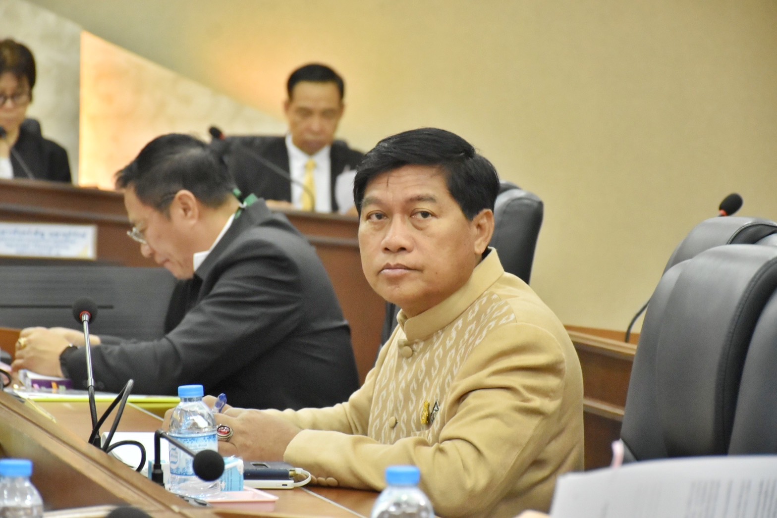ผู้ตรวจราชการสำนักนายกรัฐมนตรี และคณะผู้ตรวจราชการกระทรวง เขต 12 ลงพื้นที่ตรวจราชการที่จังหวัดมหาสารคาม