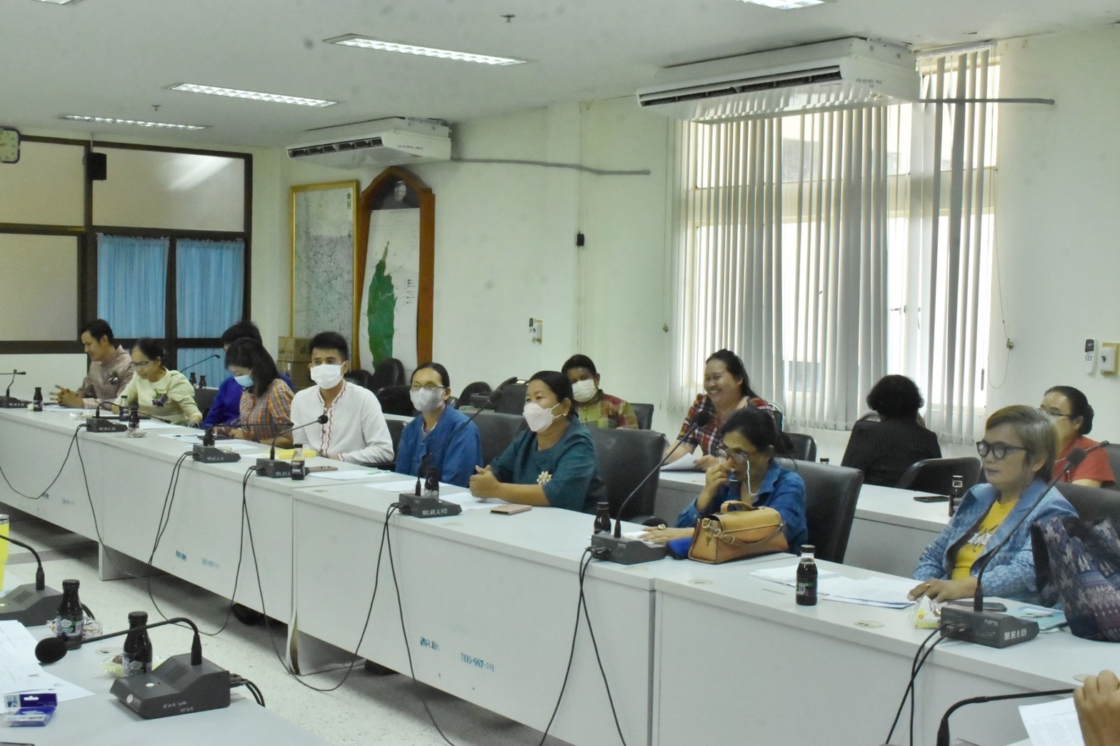 พช.มหาสารคาม จัดประชุมคณะกรรมการเครือข่าย OTOP จังหวัดมหาสารคาม ครั้งที่ 1/2566